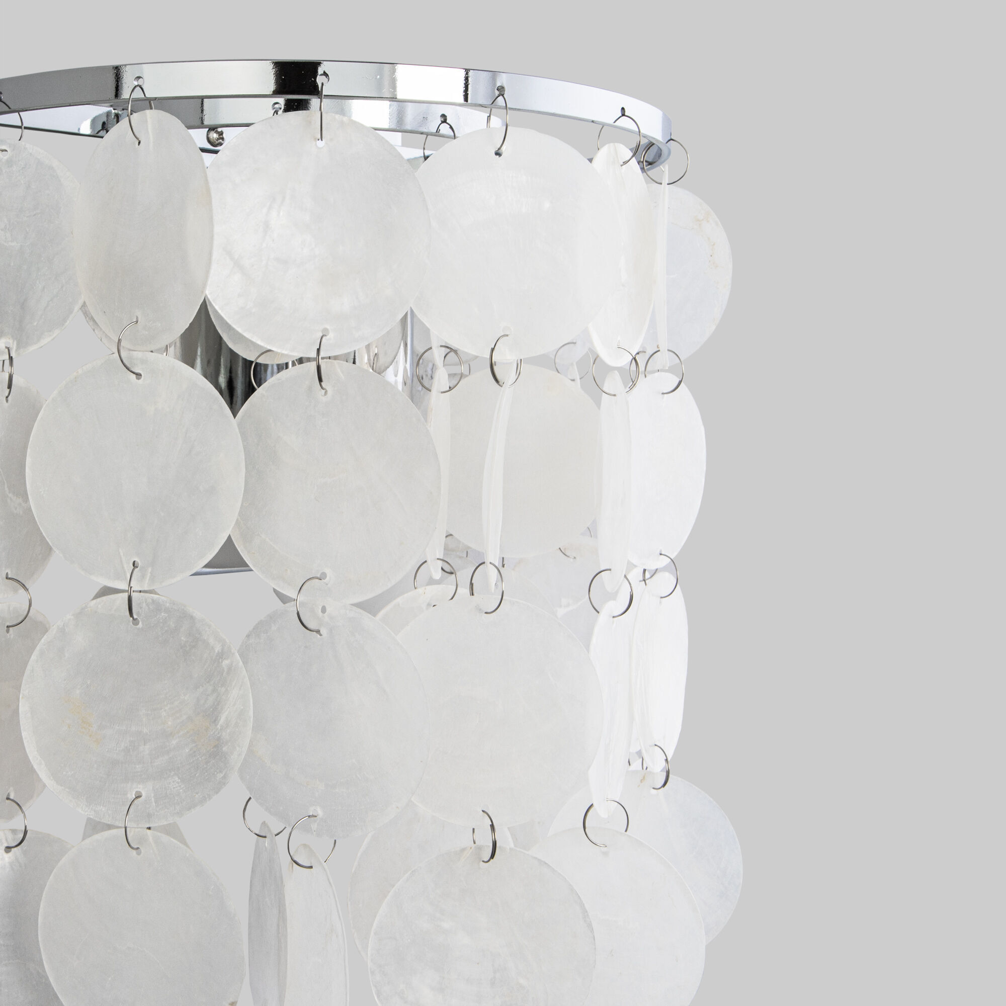 Бра с перламутром Eurosvet Sandra 60005/1 хром/перламутр. Фото 3