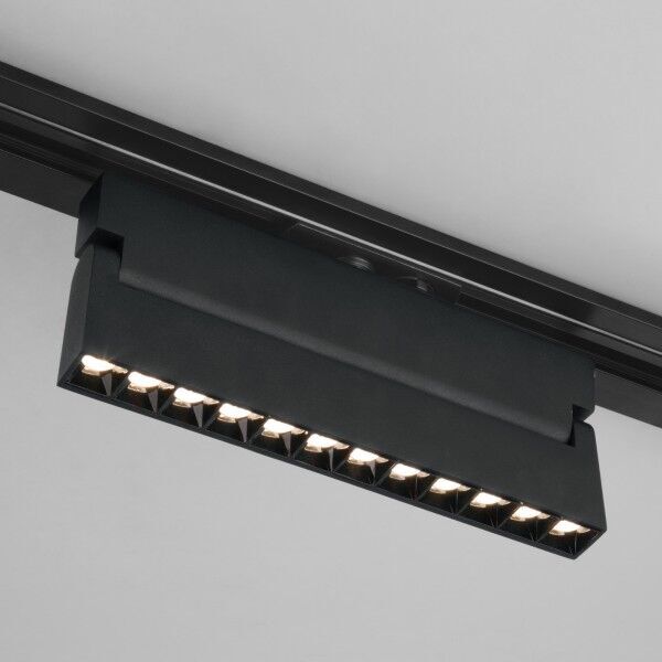 Трековый светодиодный светильник для однофазного шинопровода Garda черный 20&nbsp;Вт 4200K 85018/01