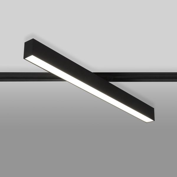Трековый светодиодный светильник для однофазного шинопровода X-Line 20W 4200K черный матовый X-Line черный матовый 20W 4200K (LTB54) однофазный