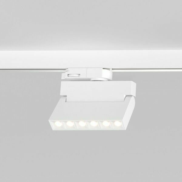 Трековый светодиодный светильник для трехфазного шинопровода Garda белый 10&nbsp;Вт 4200K 85024/01