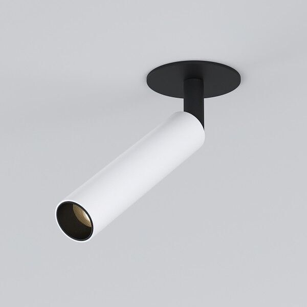 Встраиваемый светодиодный светильник Diffe белый/черный 25027/LED
