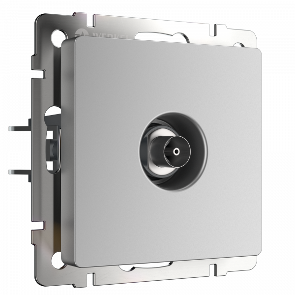 W1183006/ ТВ-розетка оконечная (серебряный) W1183006