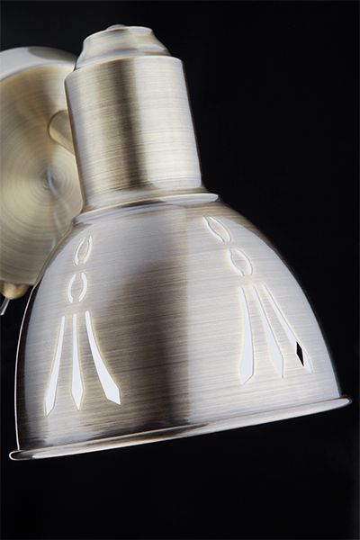Настенный светильник в цвете античная бронза Eurosvet Azimuth 20052/1 античная бронза. Фото 4