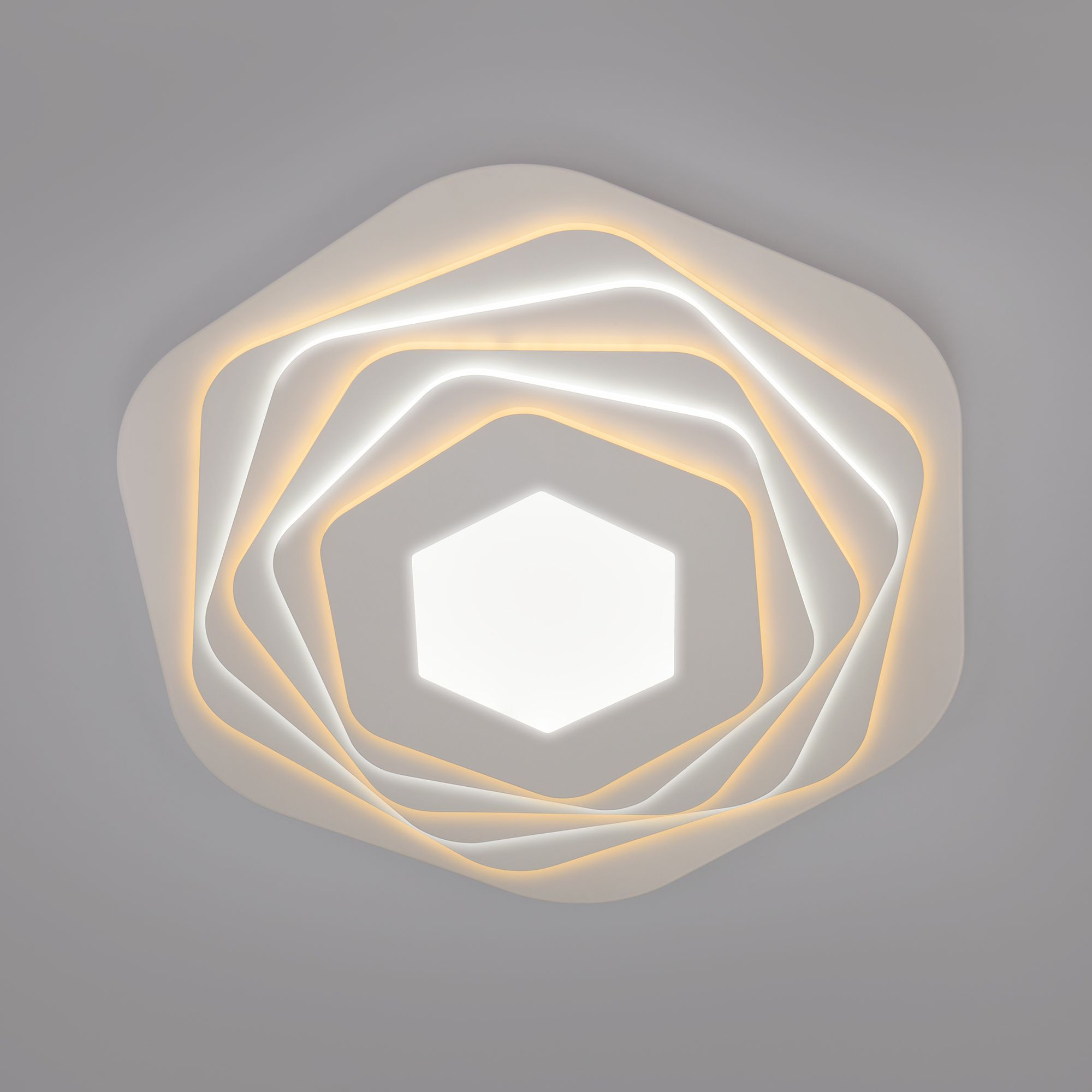 Светодиодный потолочный светильник с пультом управления 90152/6 белый