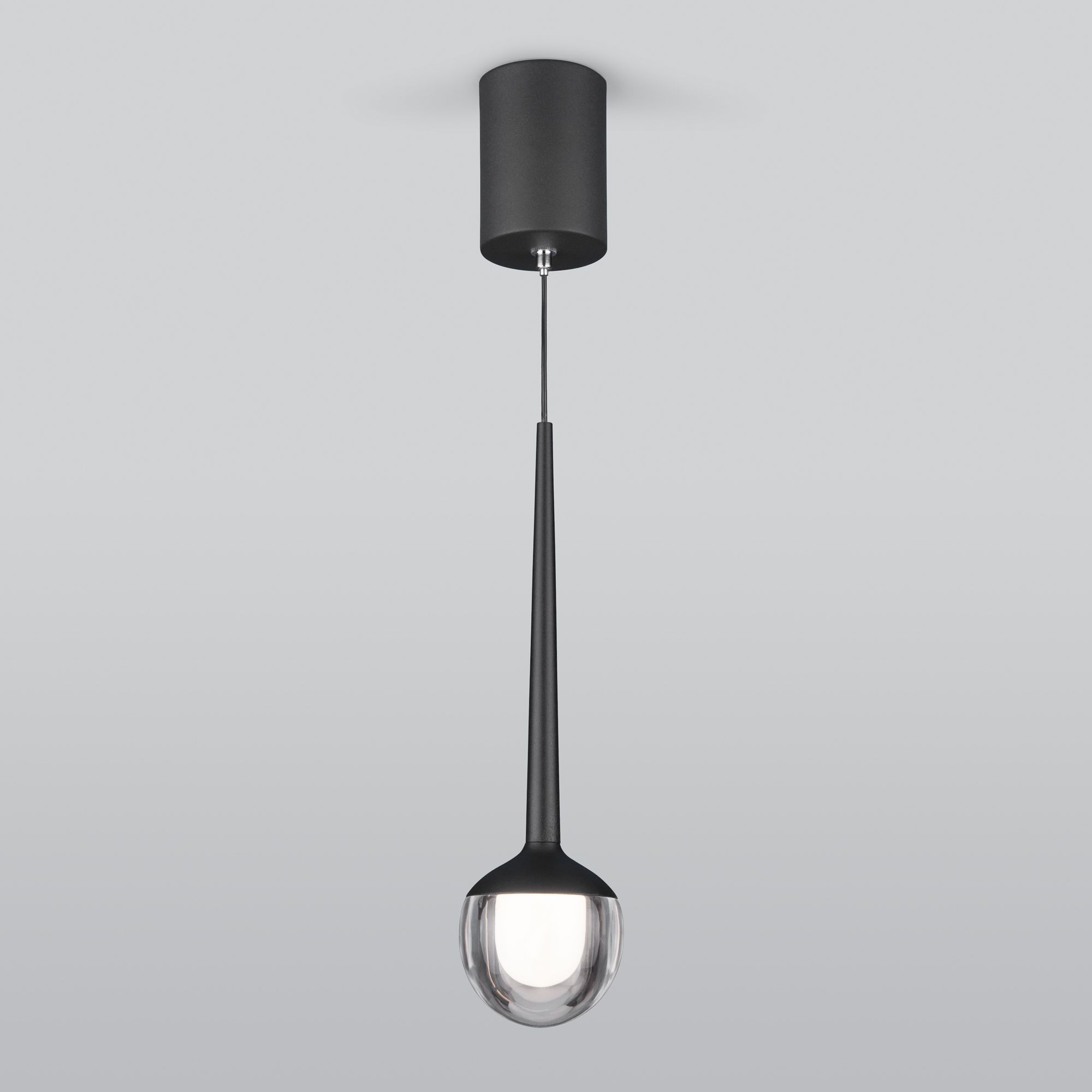 Подвесной светодиодный светильник Elektrostandard DLS028 DLS028 6W 4200K черный. Фото 3