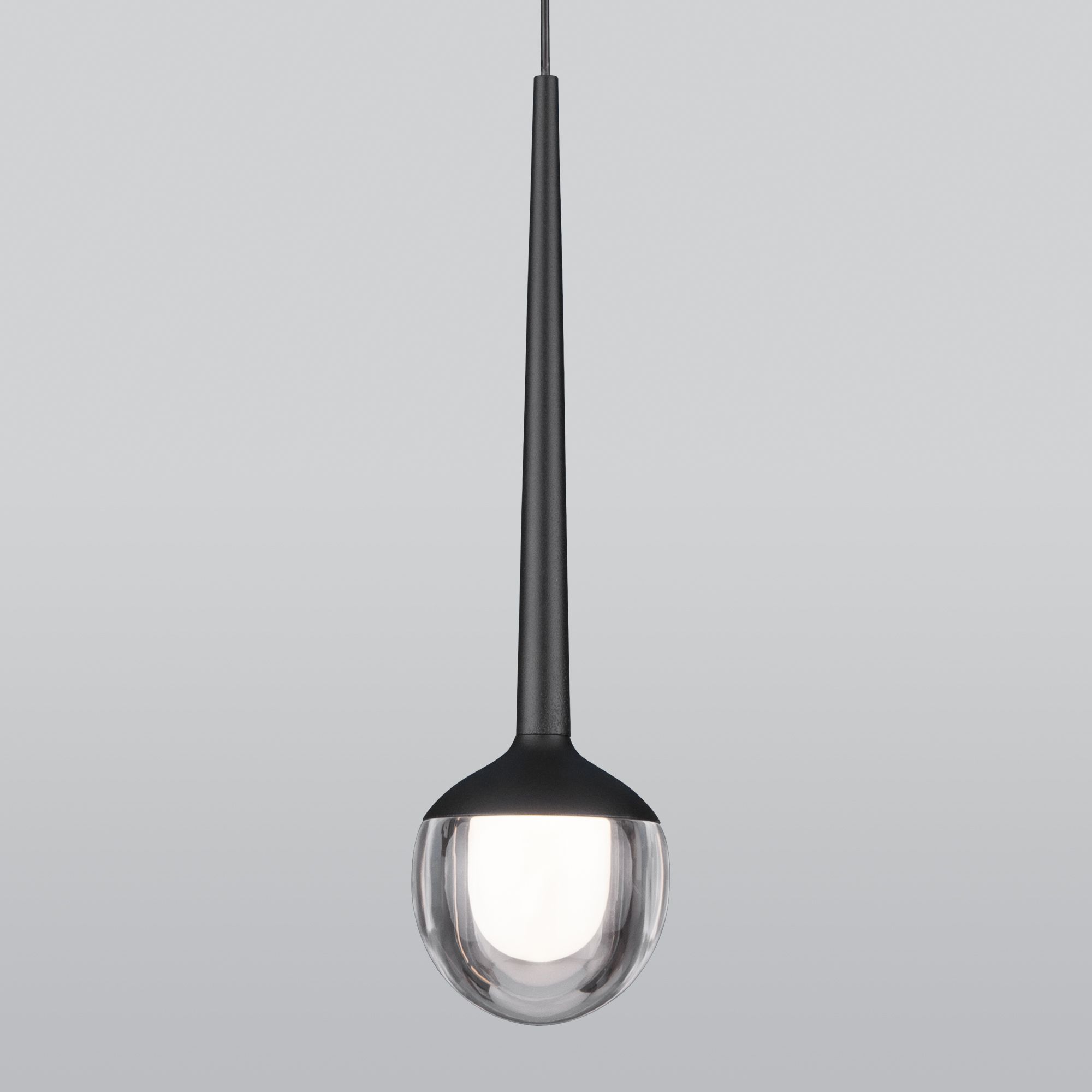 Подвесной светодиодный светильник Elektrostandard DLS028 DLS028 6W 4200K черный. Фото 1