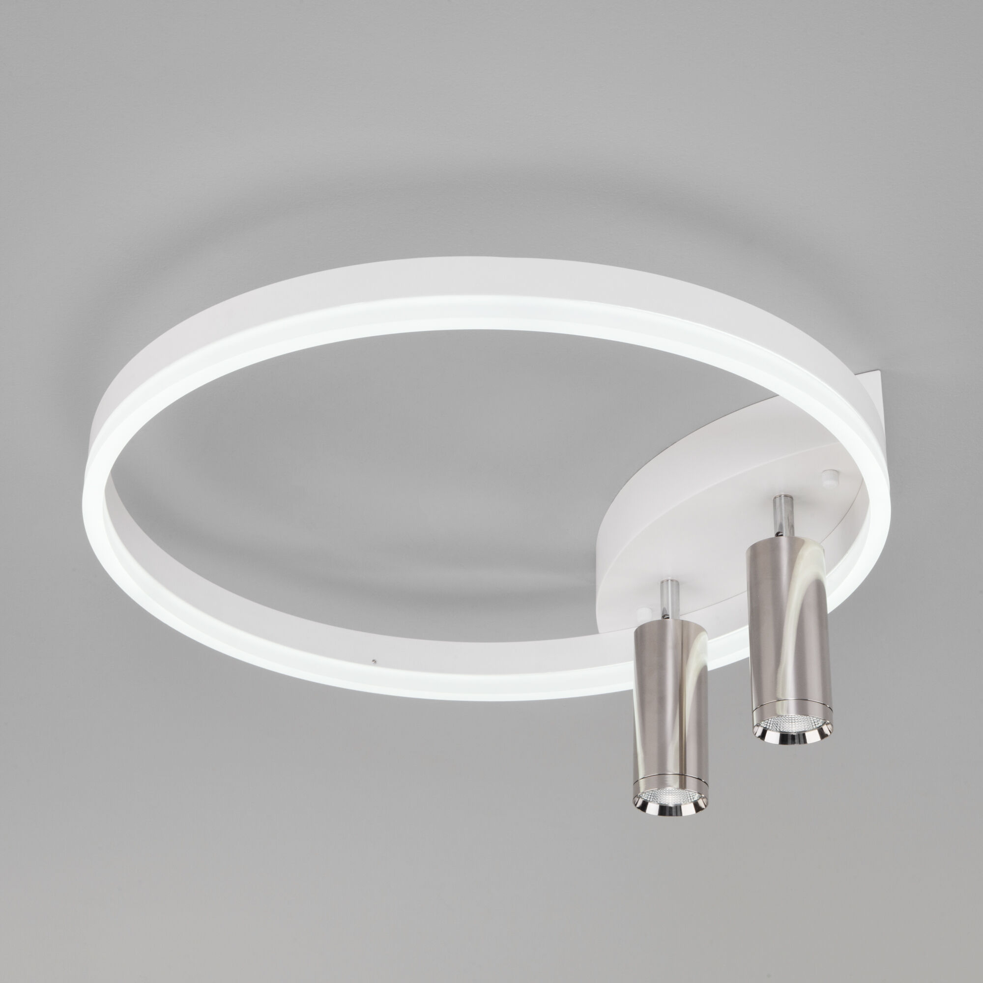 Умный потолочный светильник Eurosvet Luminari 90247/3 Eurosvet Luminari 90247/3 белый/хром Smart. Фото 4