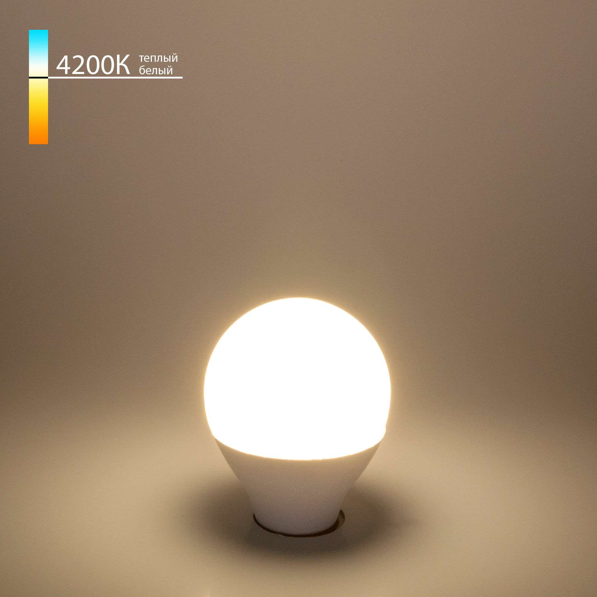 Светодиодная лампа Mini Classic LED 9W 4200K E14 Elektrostandard  BLE1443. Фото 1