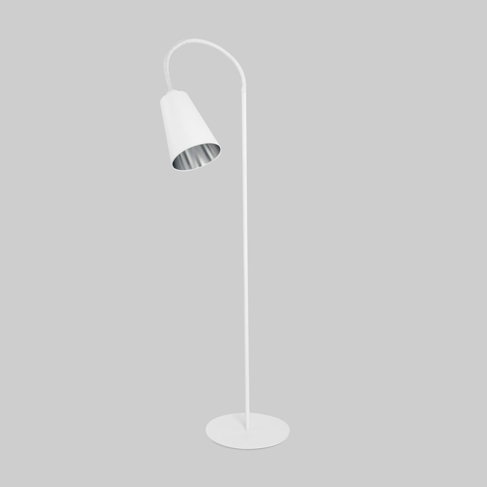 Торшер с абажуром TK Lighting Wire 5166 Wire Silver. Фото 1