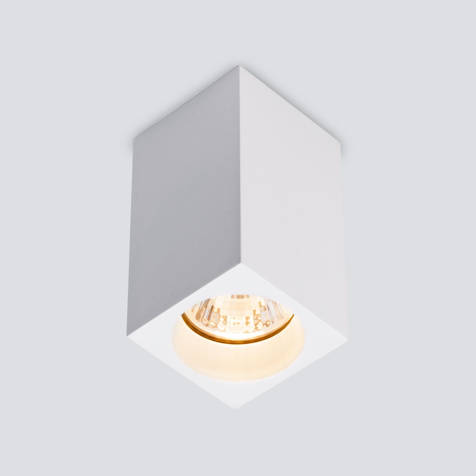 Накладной потолочный светильник 1085 GU10 WH белый матовый. Фото 2