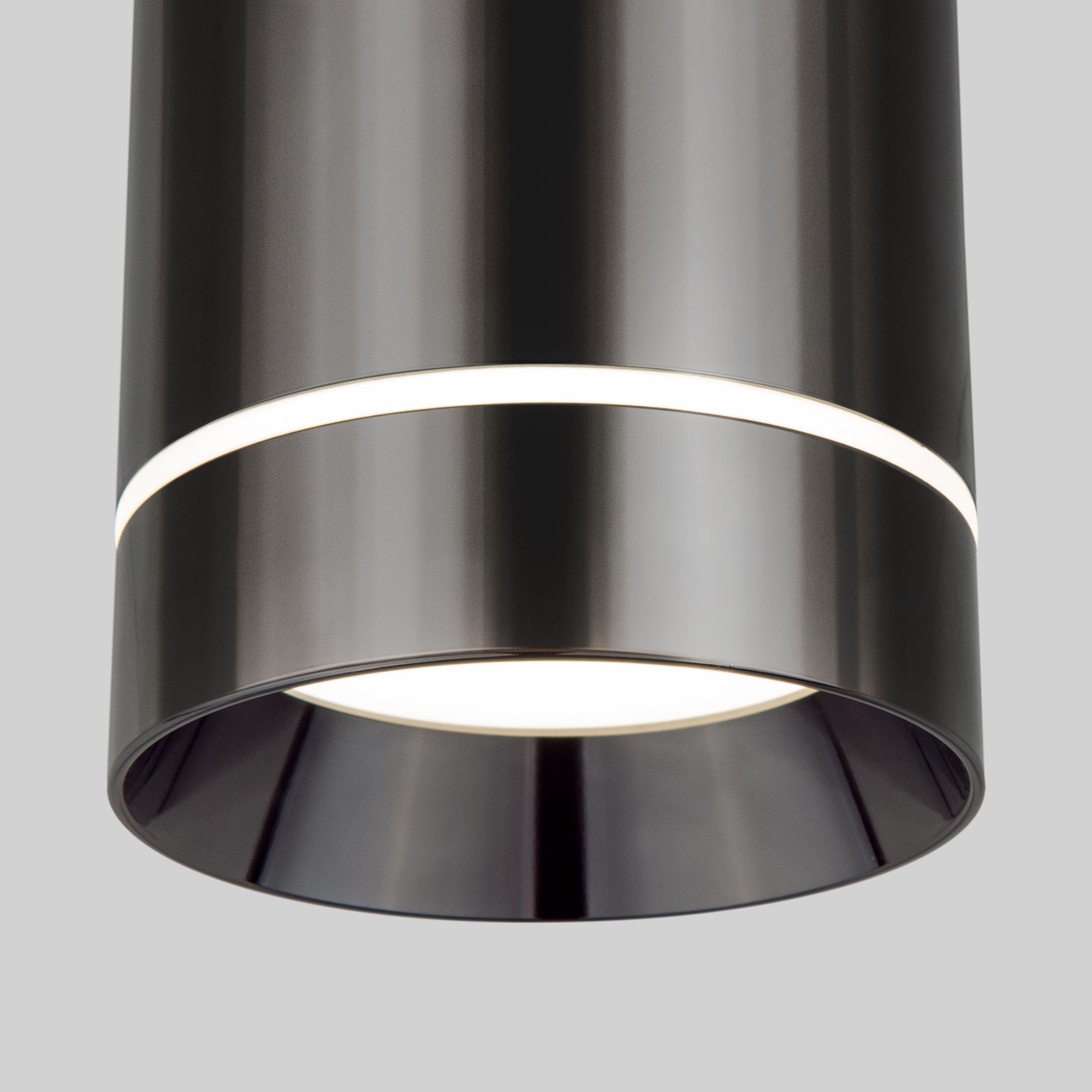 Накладной потолочный светодиодный светильник Elektrostandard Topper DLR021 9W 4200K Черный жемчуг. Фото 5