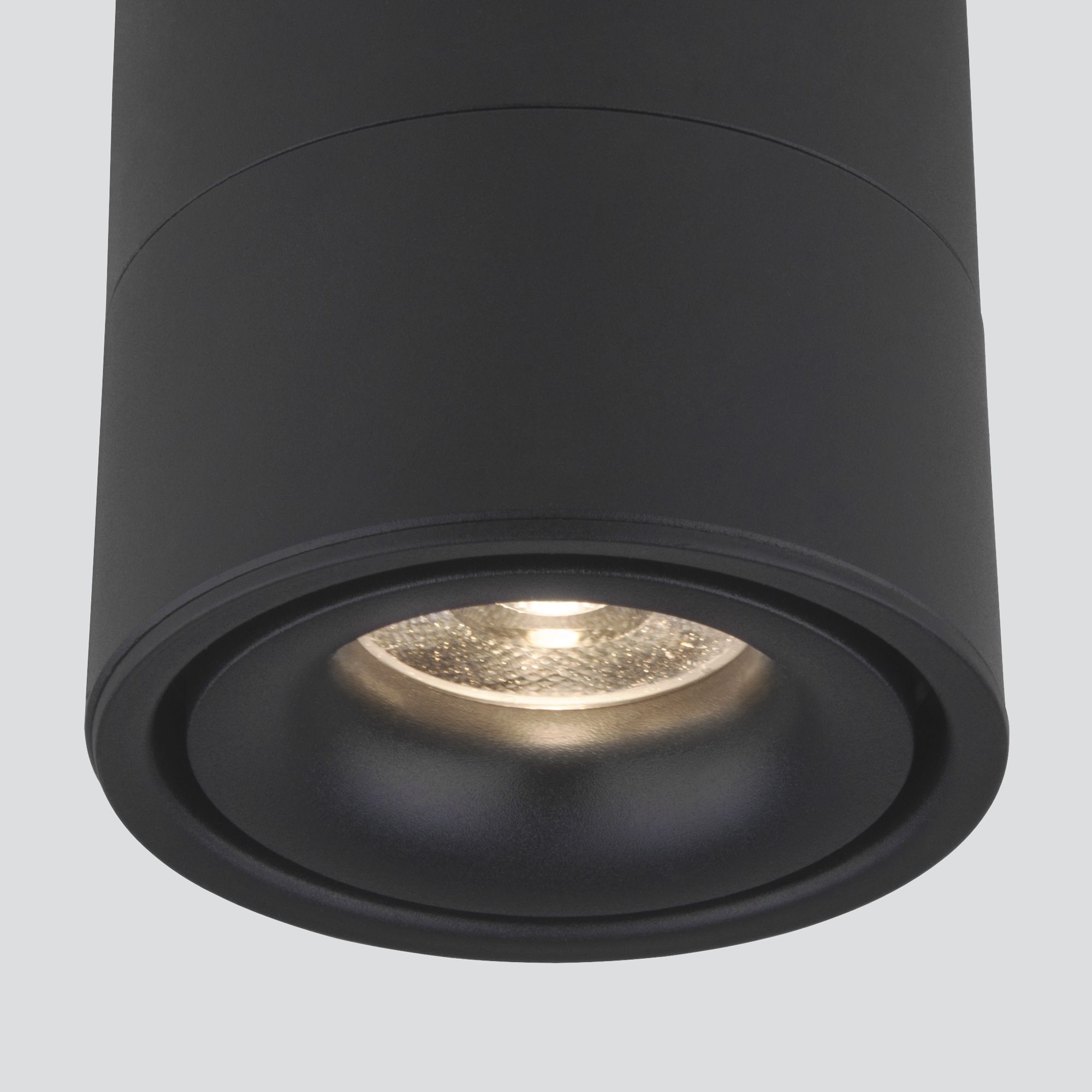 Накладной потолочный светодиодный светильник DLR031 15W 4200K 3100 черный матовый. Фото 7