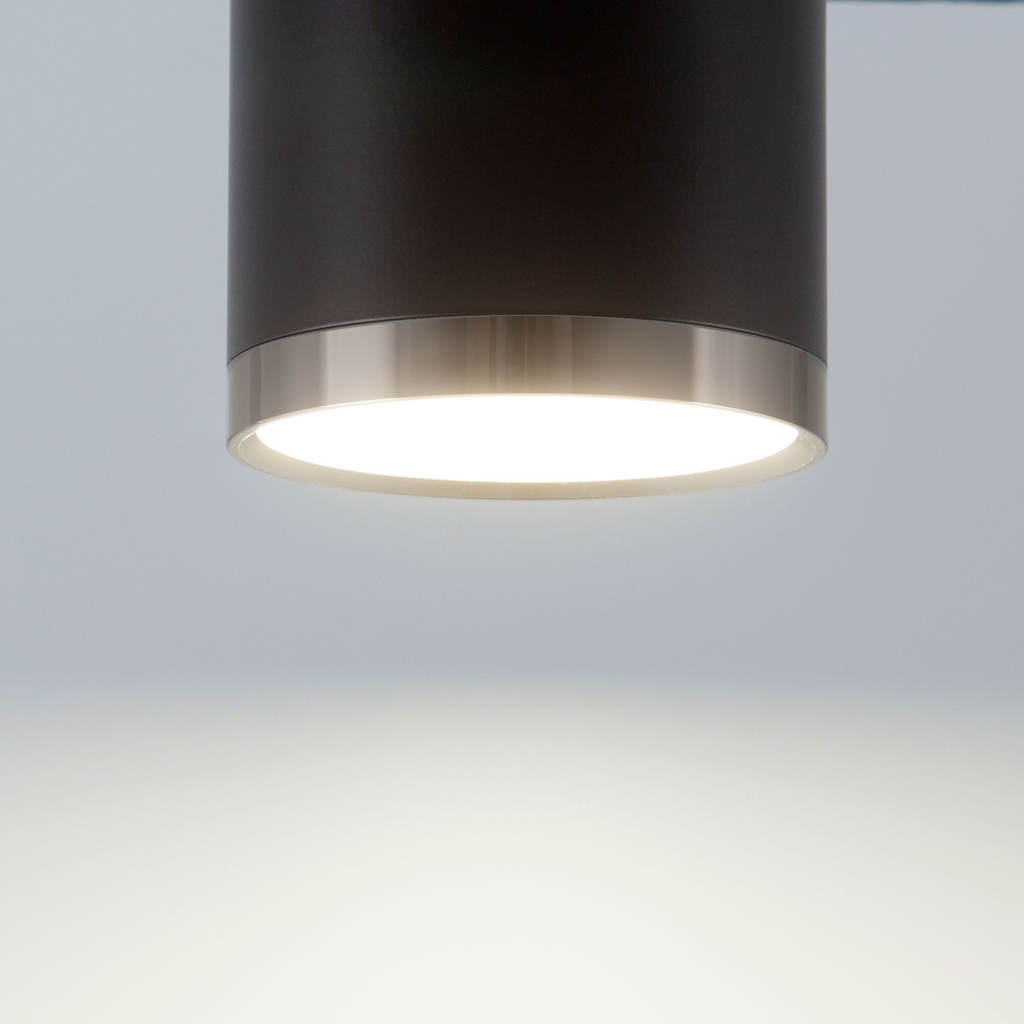 Накладной светодиодный светильник DLR024 6W 4200K черный матовый. Фото 2