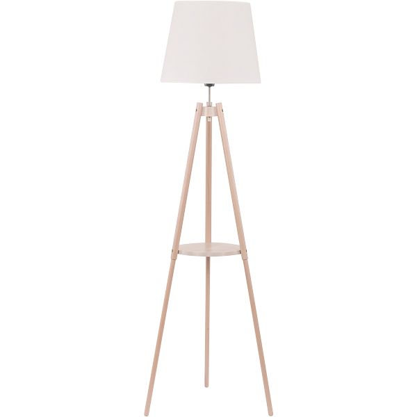Торшер на треноге светлое дерево TK Lighting lozano 1090 lozano. Фото 2