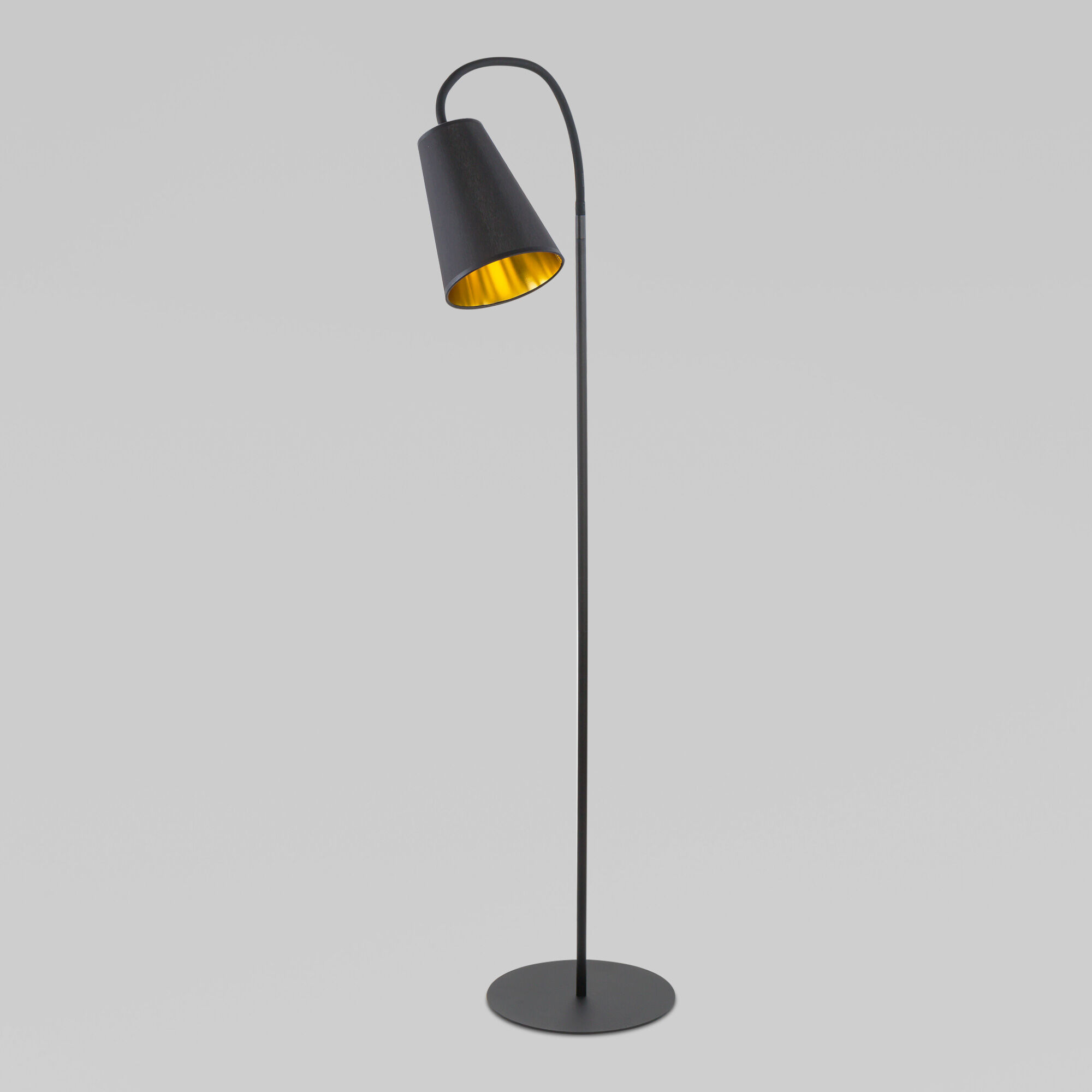 Торшер с абажуром TK Lighting Wire 1099 Wire Gold. Фото 1