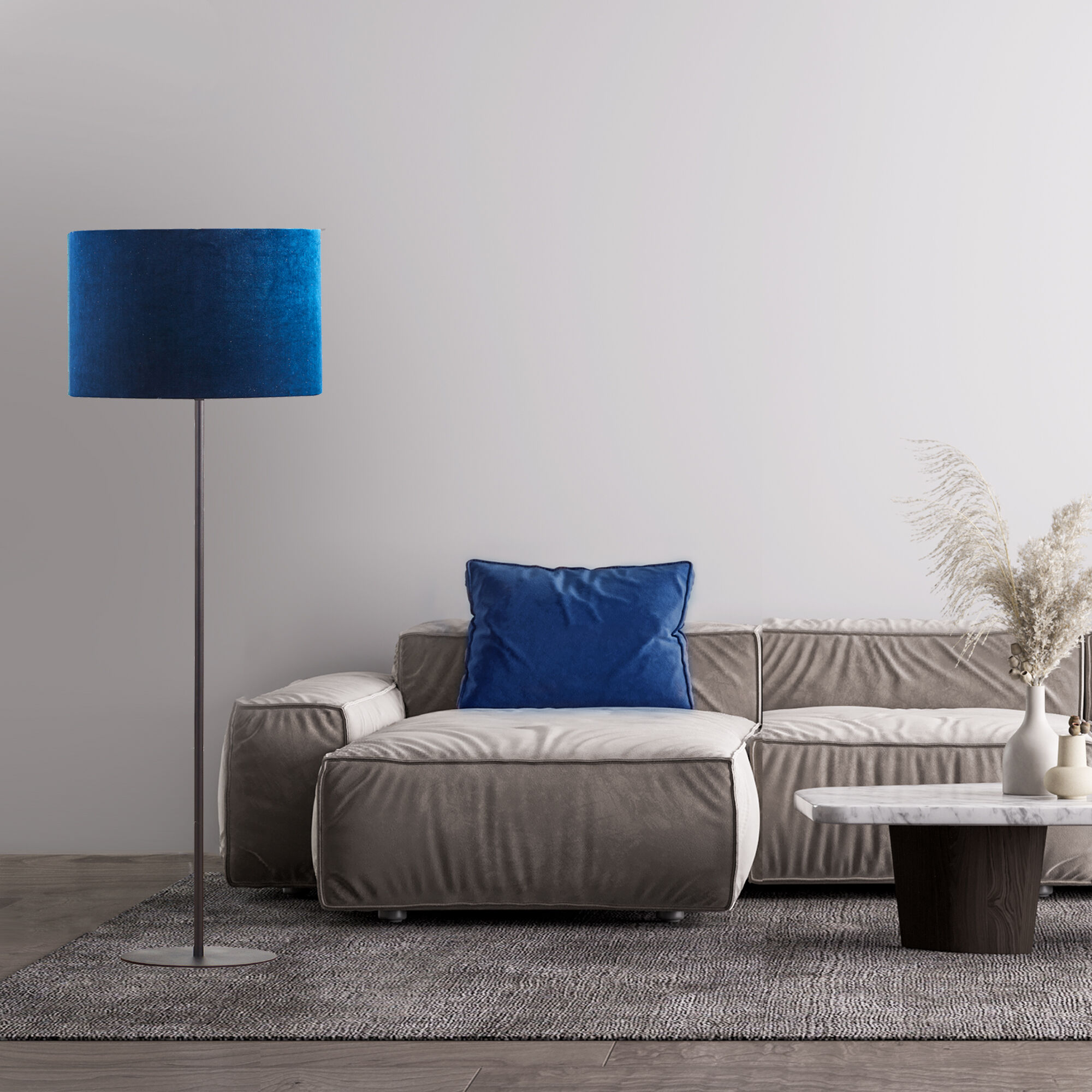Торшер с абажуром TK Lighting Tercino 5279 Tercino Blue. Фото 2