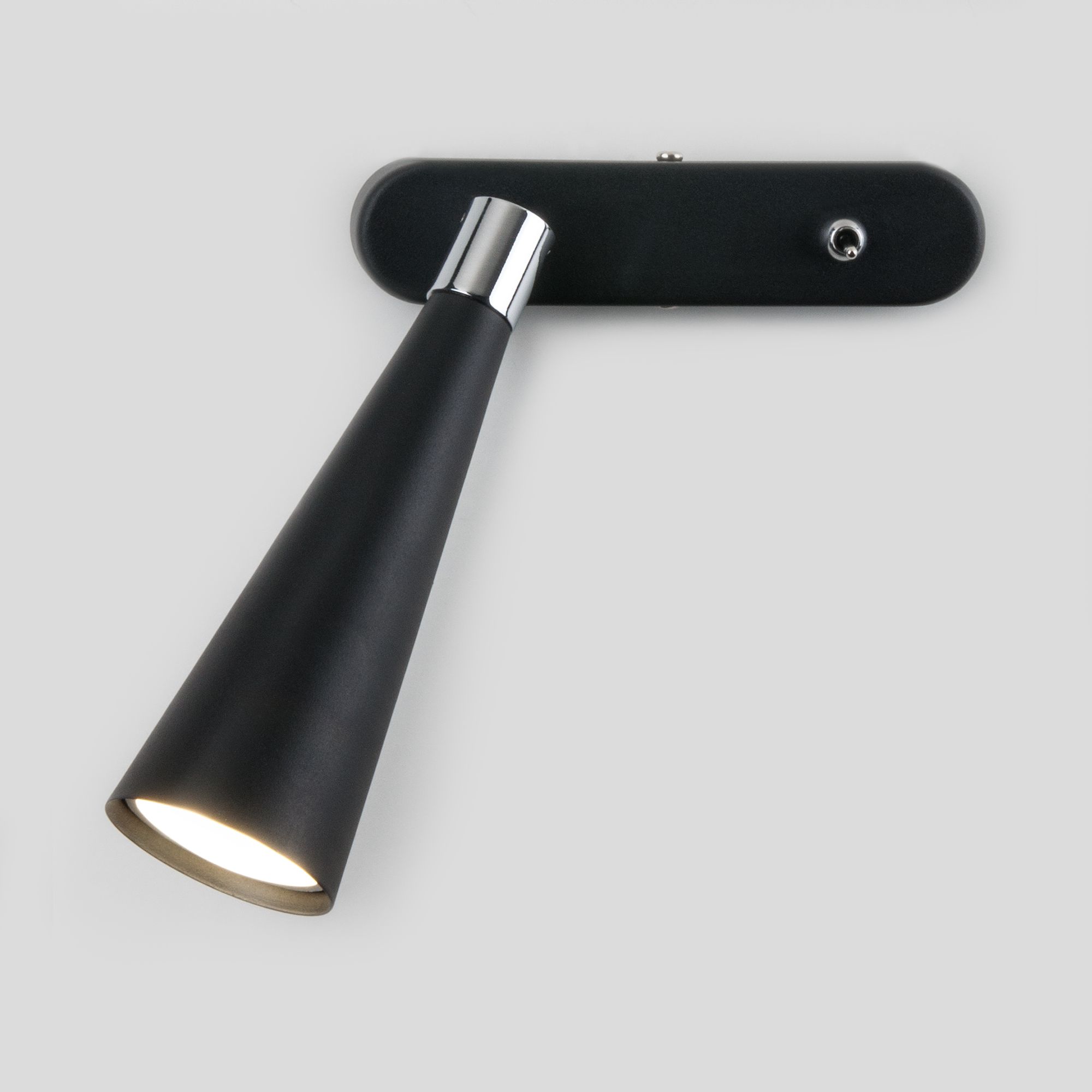 Настенный светильник Horn GU10 SW чёрный Elektrostandard Horn Horn GU10 SW чёрный (MRL 1010). Фото 2