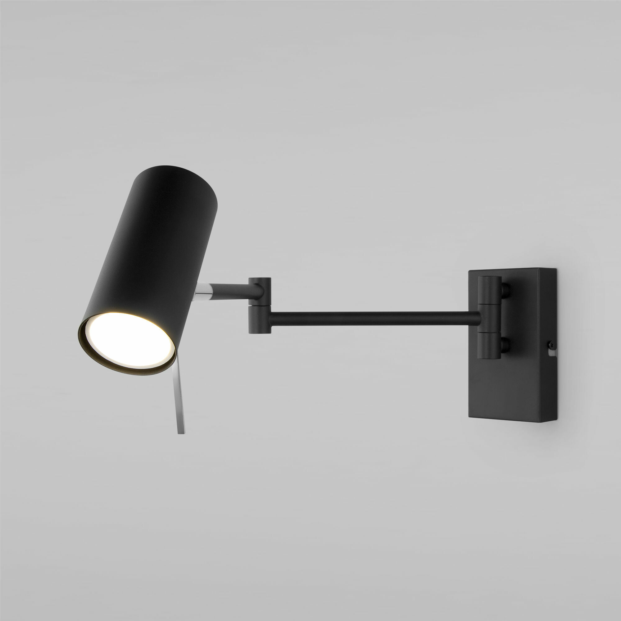 Настенный светильник с поворотным плафоном Eurosvet Lank 20166/1 черный. Фото 1
