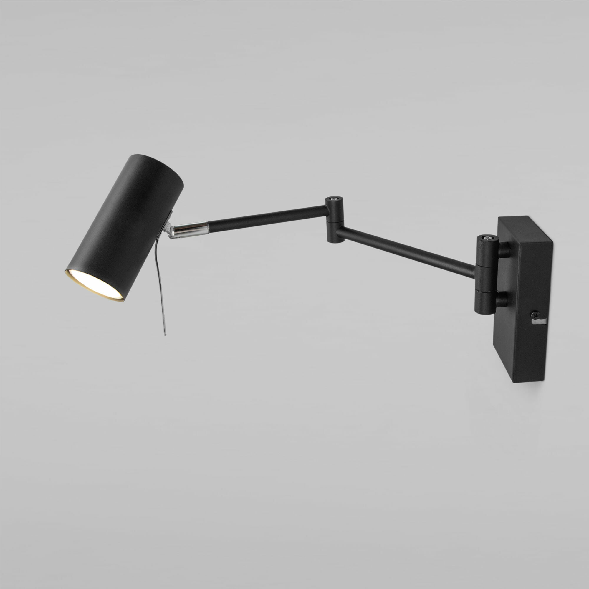 Настенный светильник с поворотным плафоном Eurosvet Lank 20166/1 черный. Фото 2