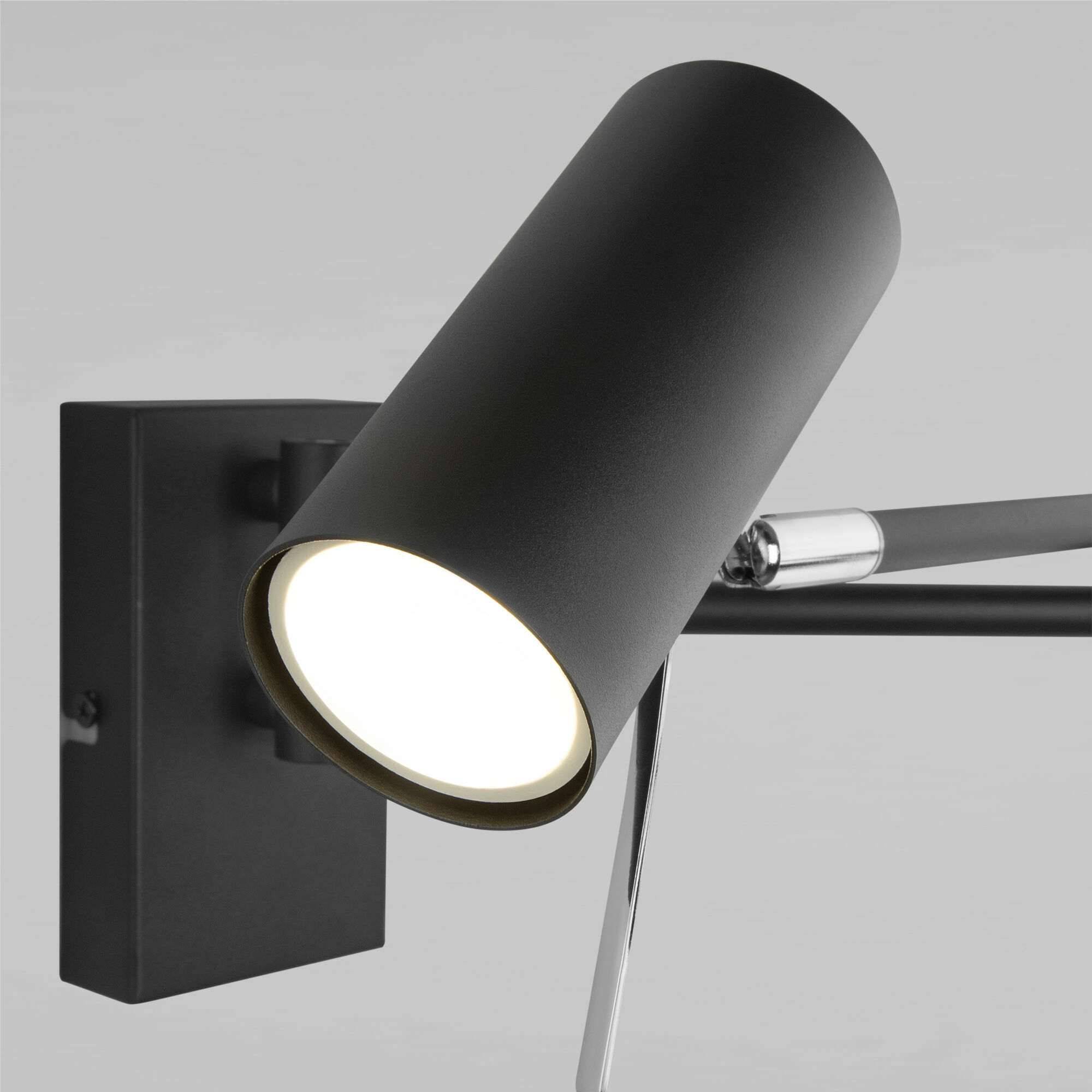 Настенный светильник с поворотным плафоном Eurosvet Lank 20166/1 черный. Фото 3