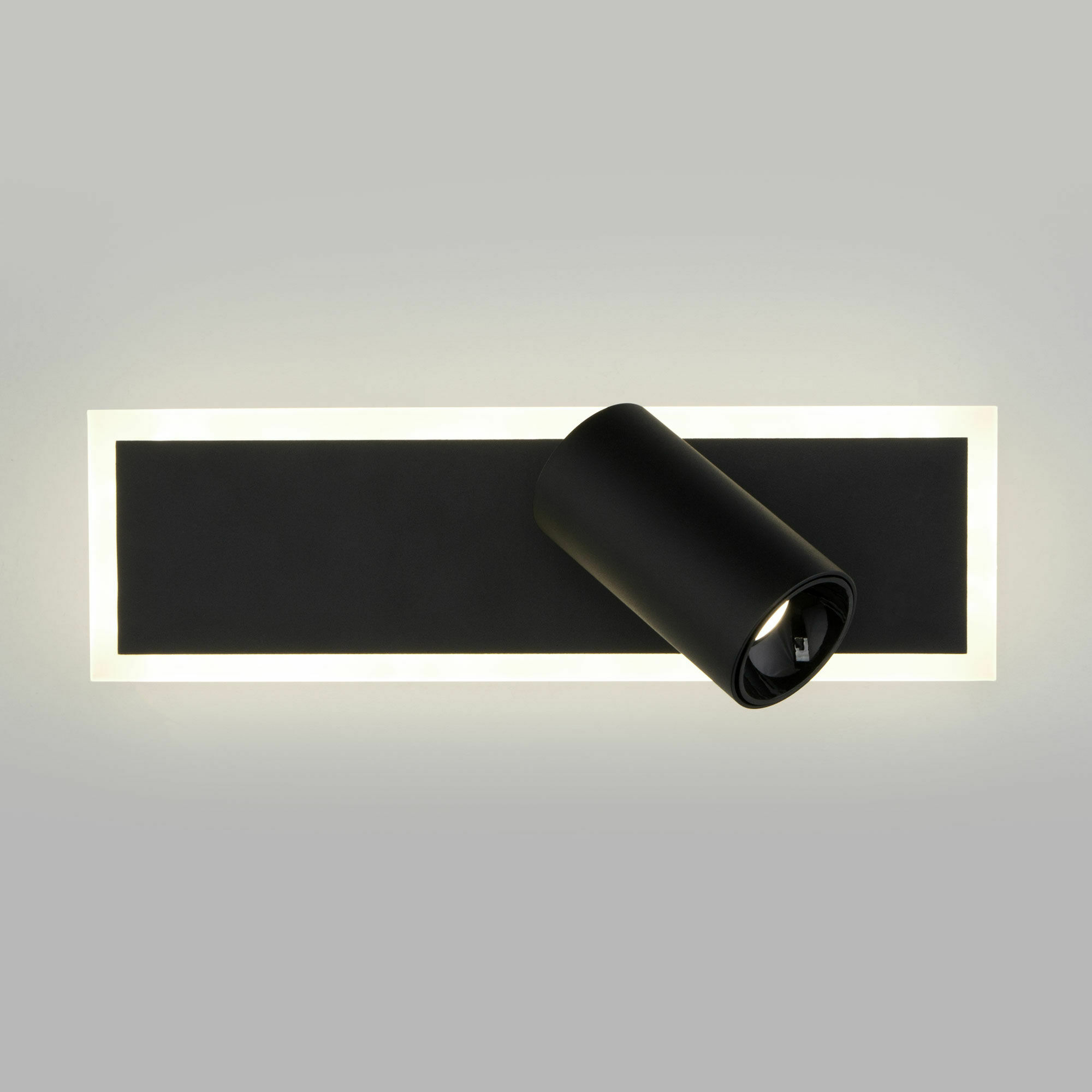 Настенный светодиодный светильник Eurosvet Binar 20127/1 LED черный. Фото 6