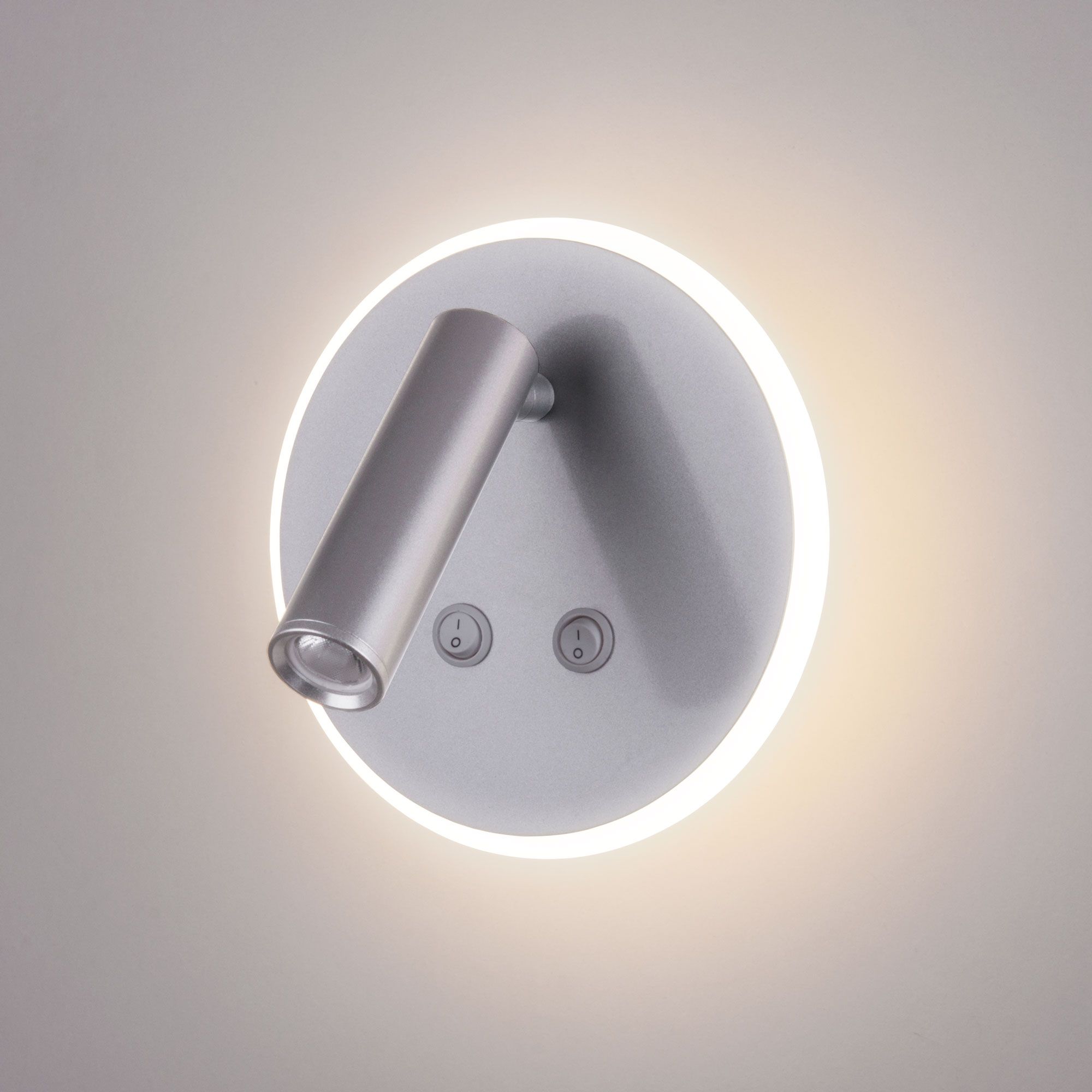 Настенный светодиодный светильник Tera LED серебро Elektrostandard Tera Tera LED серебро (MRL LED 1014). Фото 6