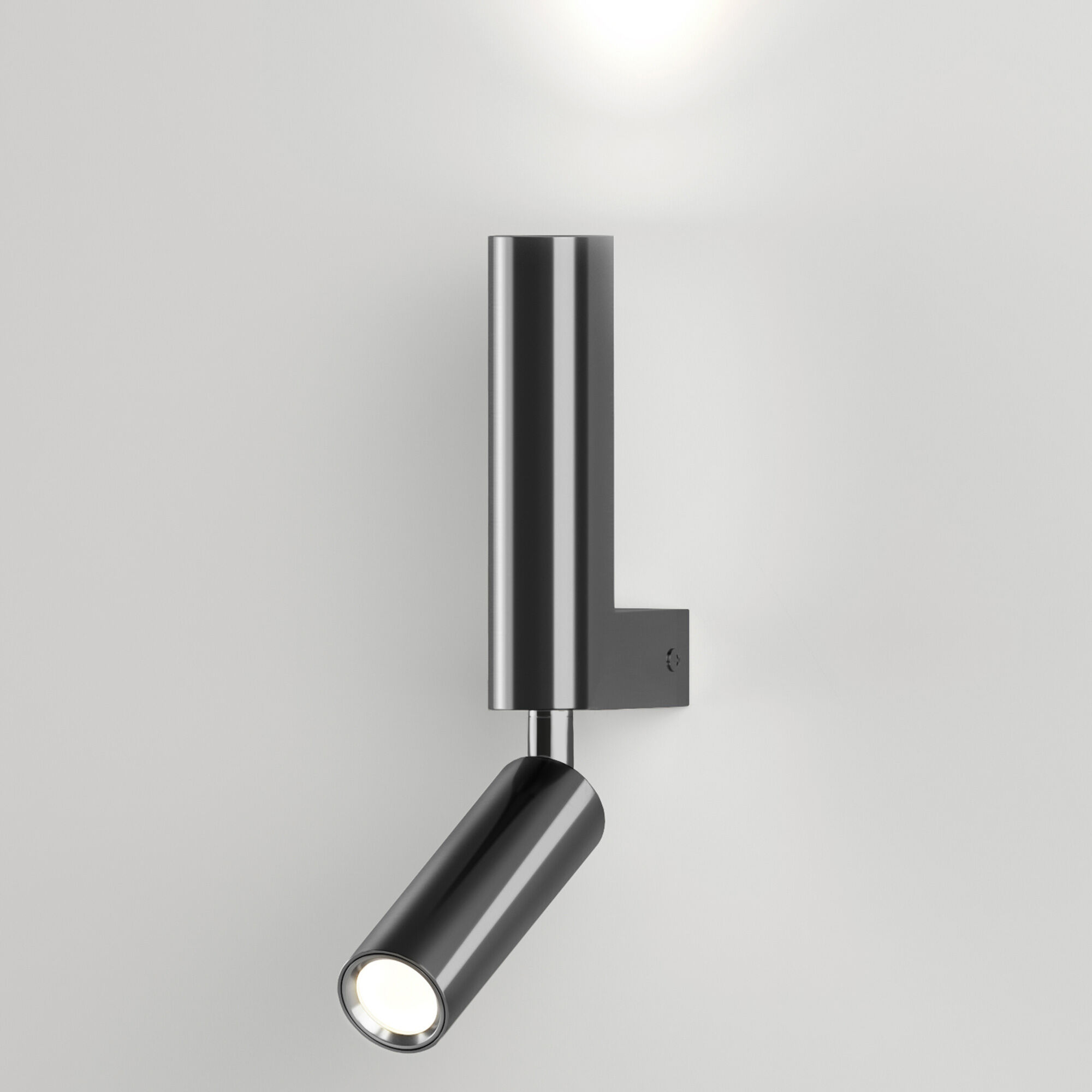 Настенный светодиодный светильник Eurosvet Pitch 40020/1 LED черный жемчуг. Фото 1