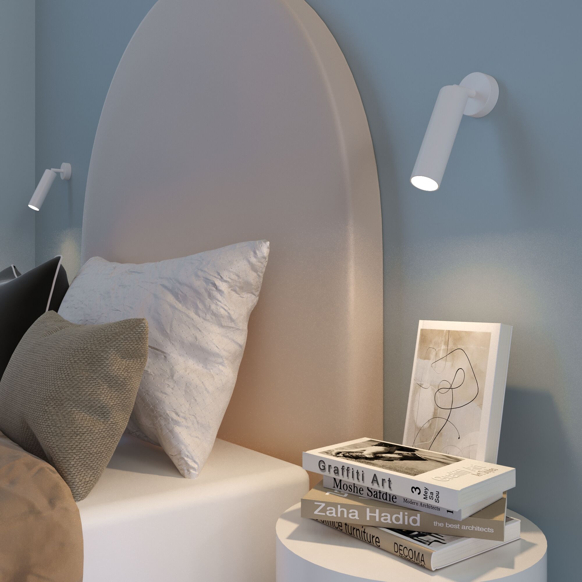 Светодиодный светильник Eurosvet Ease 20128/1 LED белый. Фото 6
