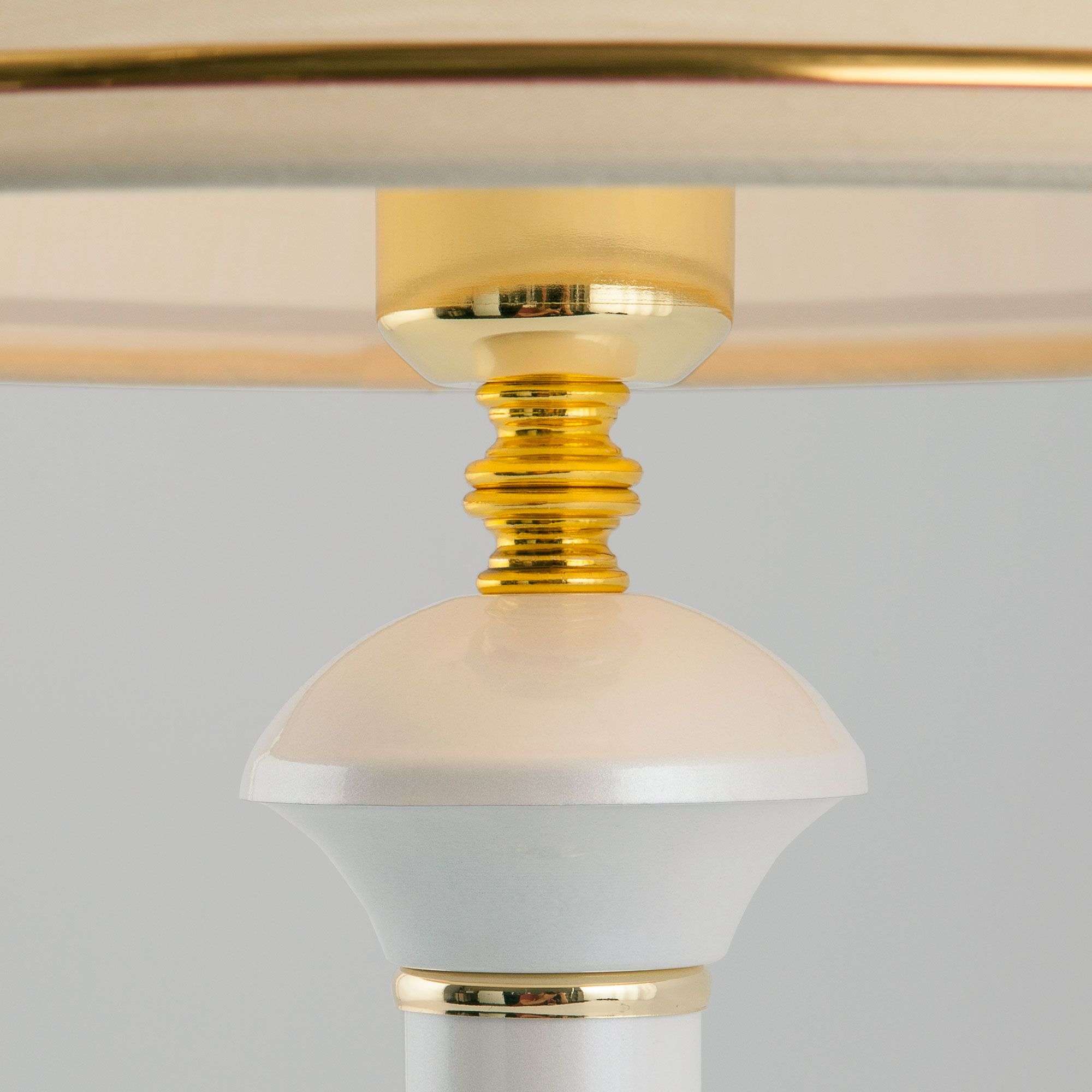 Настольная лампа Eurosvet Lorenzo 60019/1 глянцевый белый. Фото 4