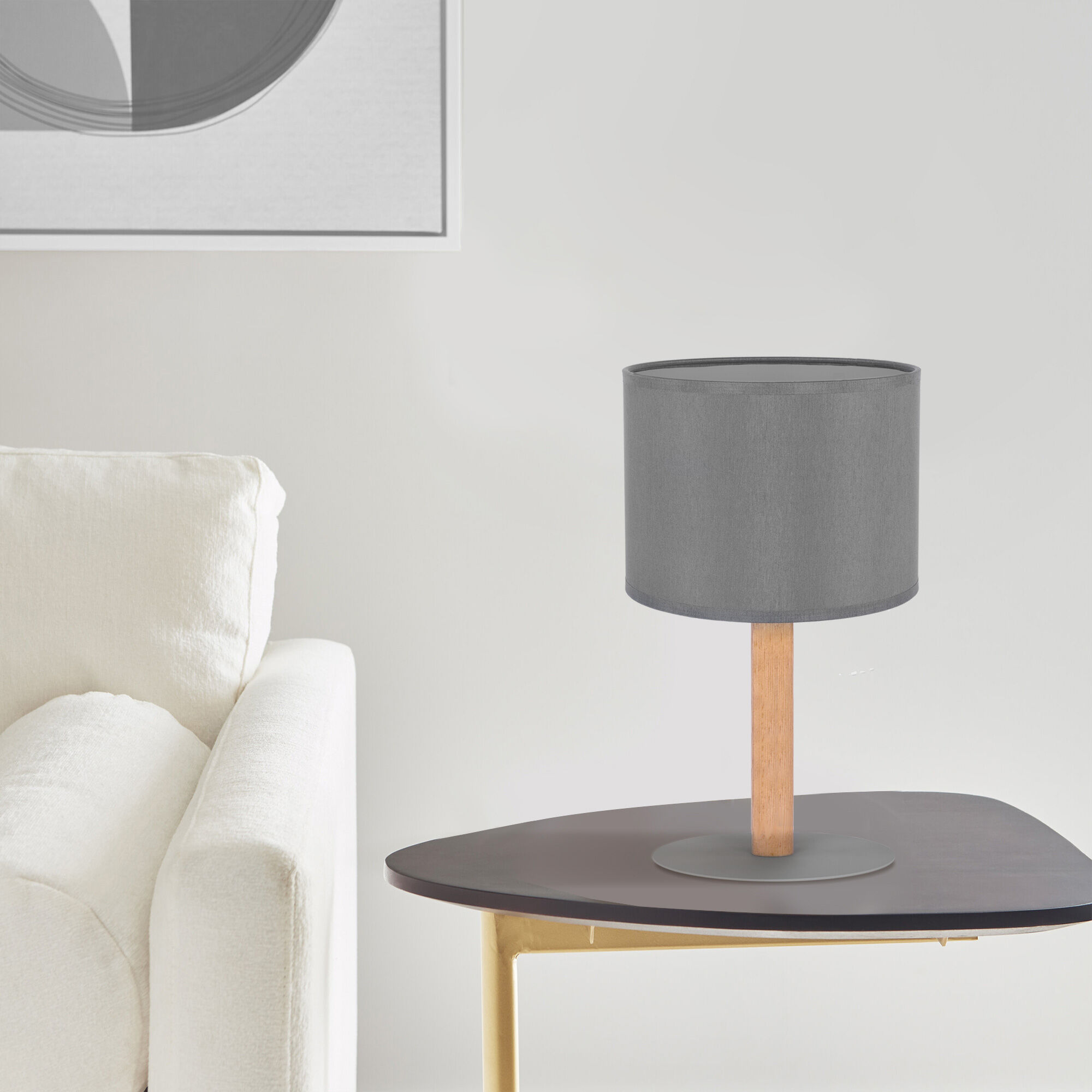 Настольный светильник TK Lighting Deva 5219 Deva Graphite. Фото 2