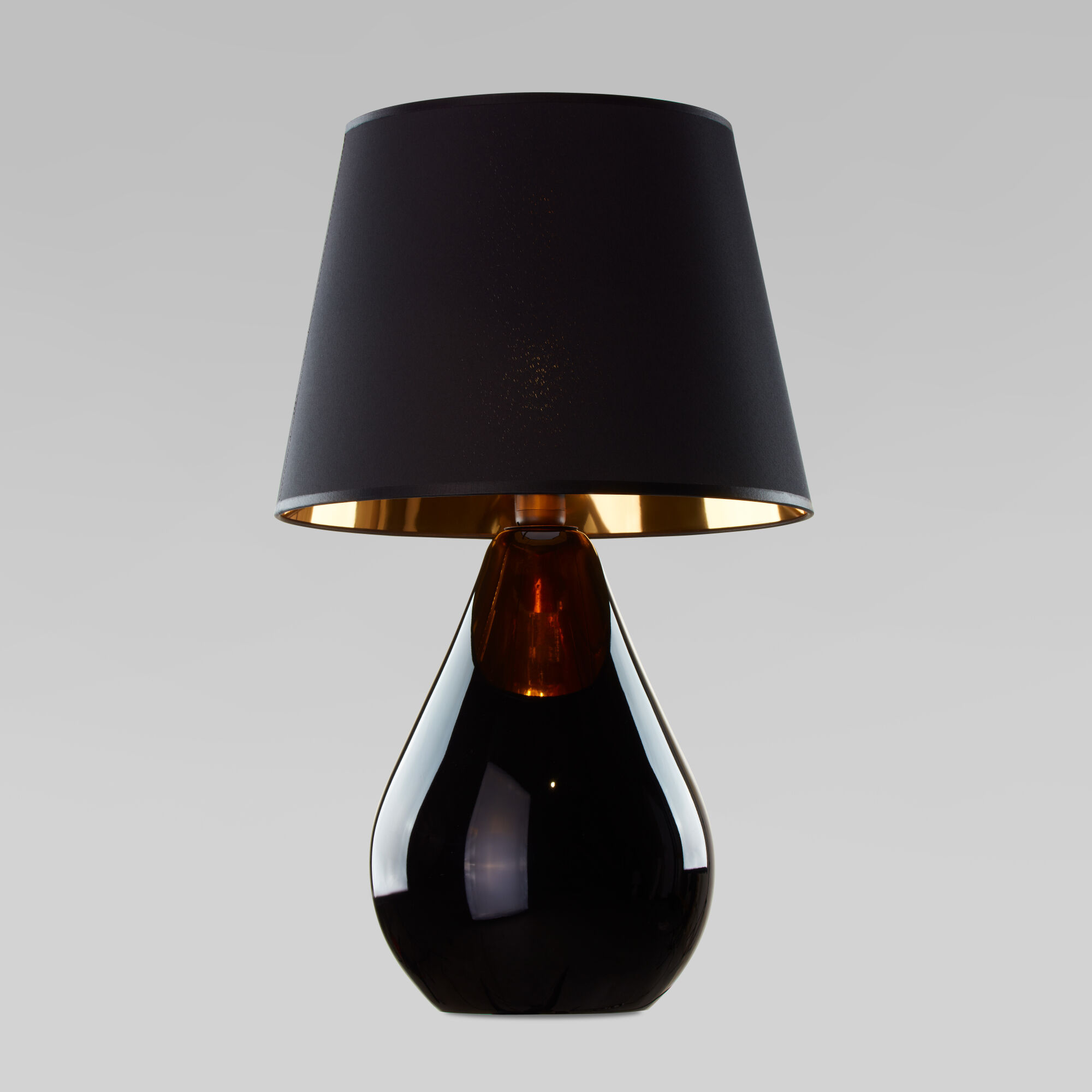 Настольная лампа с абажуром TK Lighting Lacrima 5454 Lacrima Black. Фото 1