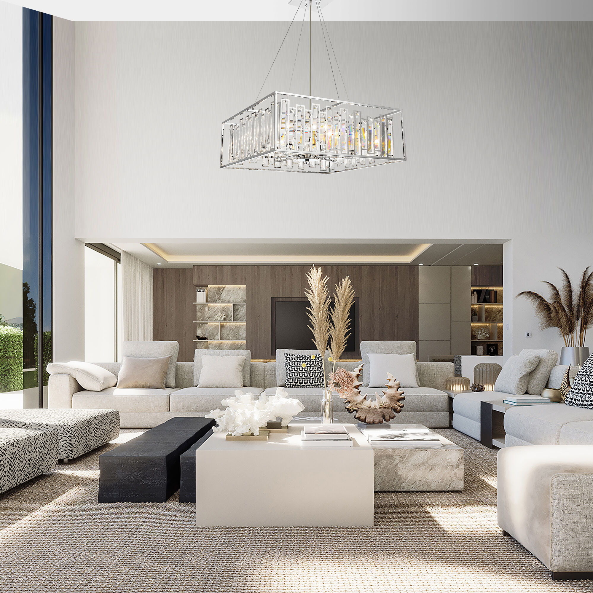 Подвесная люстра с хрусталем Bogate's Cella 312/9 Strotskis. Фото 4