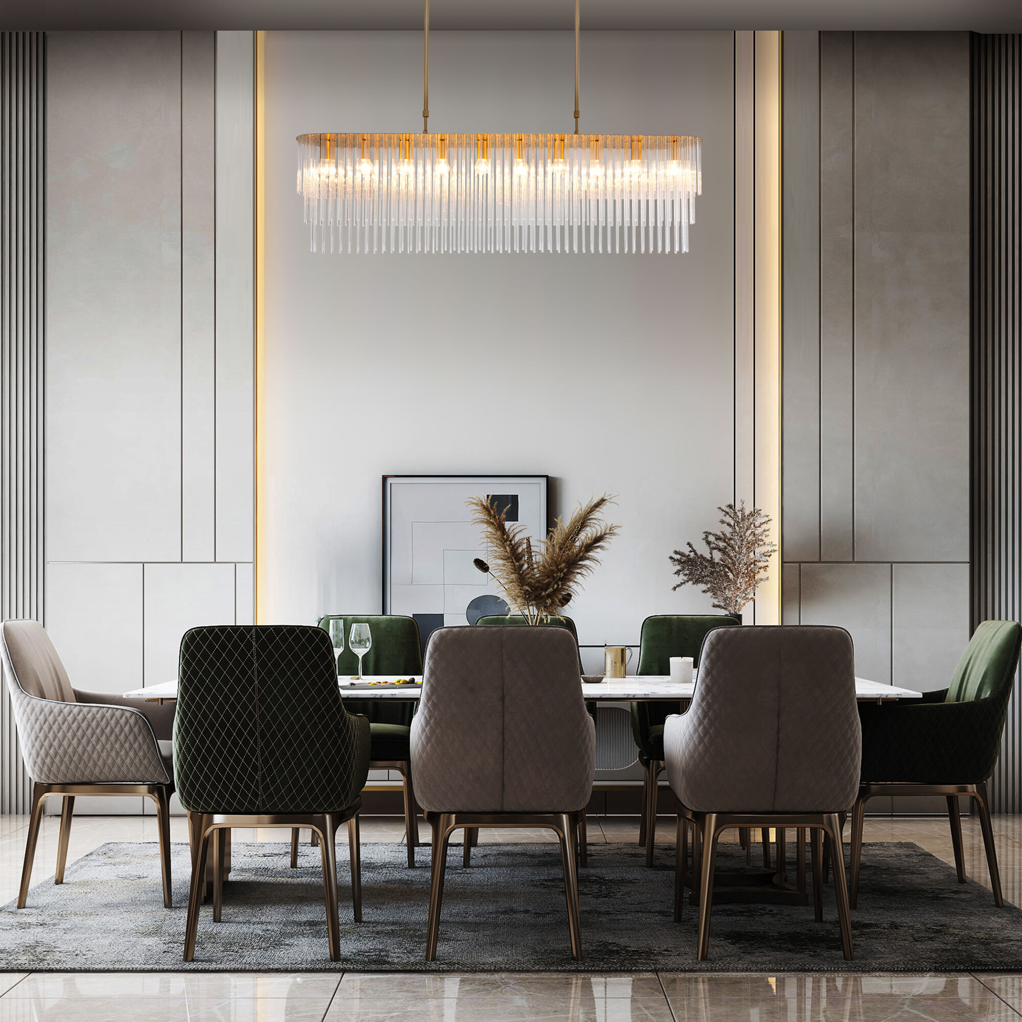 Подвесная люстра со стеклянным рассеивателем Bogate's Allure 488/10. Фото 3