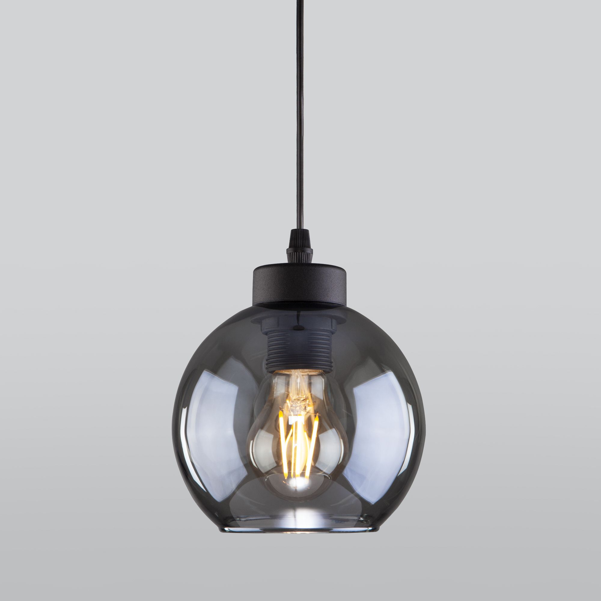 Подвесной светильник с круглым стеклянным плафоном TK Lighting Cubus 4317 Cubus. Фото 1