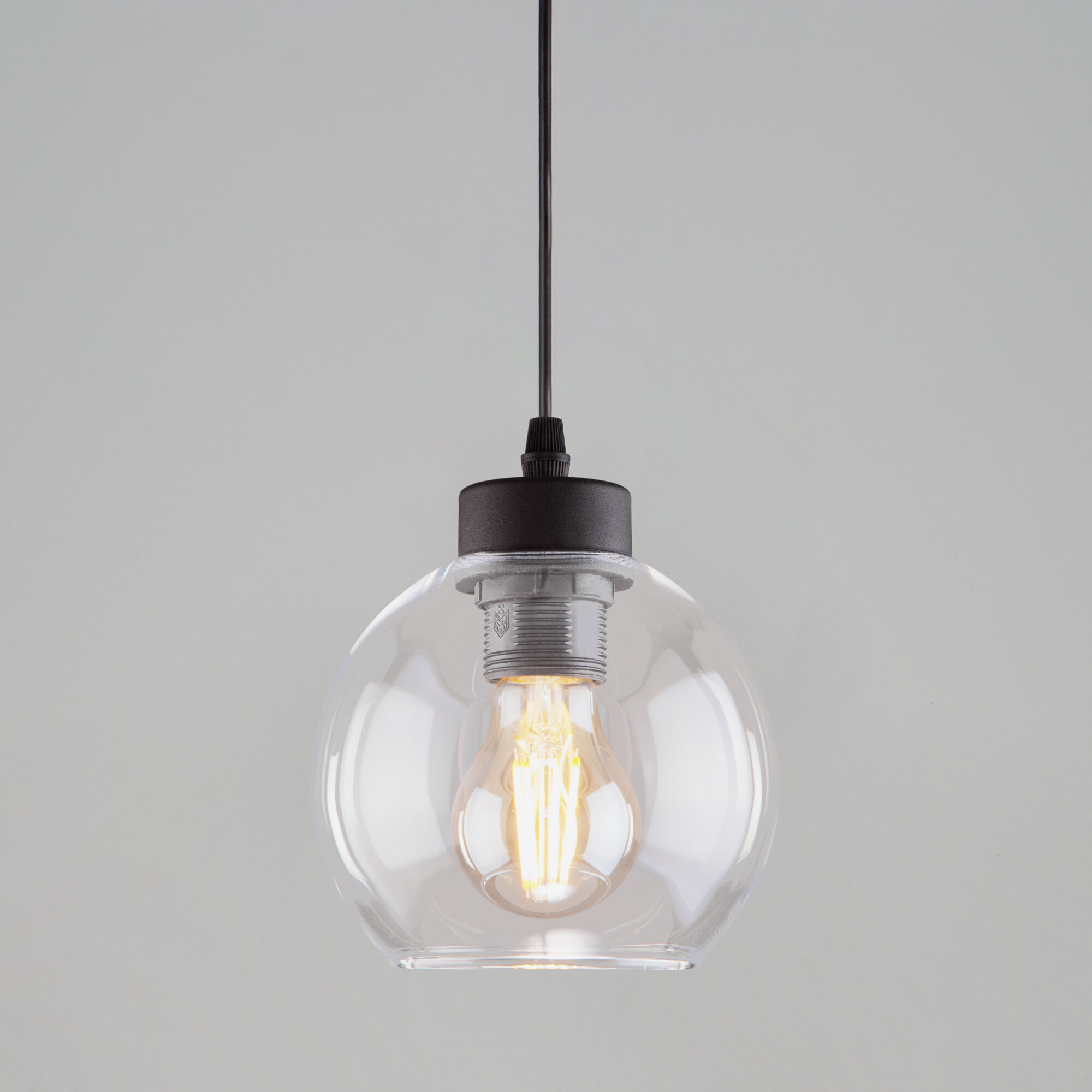 Подвесной светильник с круглым стеклянным плафоном TK Lighting Cubus 4319 Cubus. Фото 1