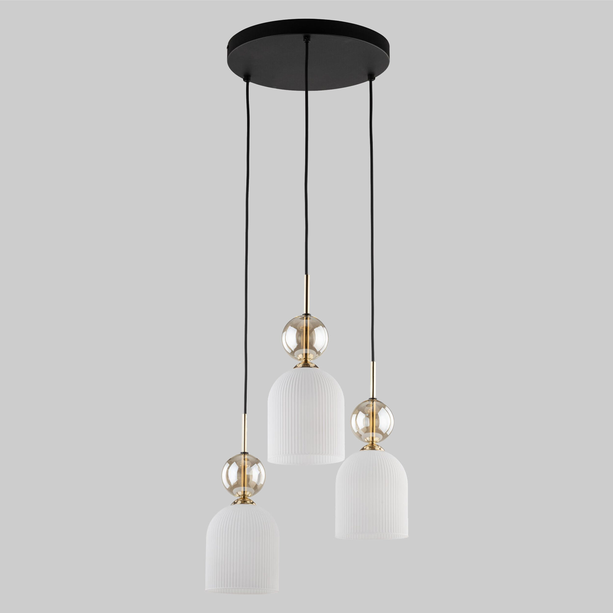 Подвесной светильник со стеклянными плафонами TK Lighting Sophia Cognac 11021 Sophia Cognac. Фото 1