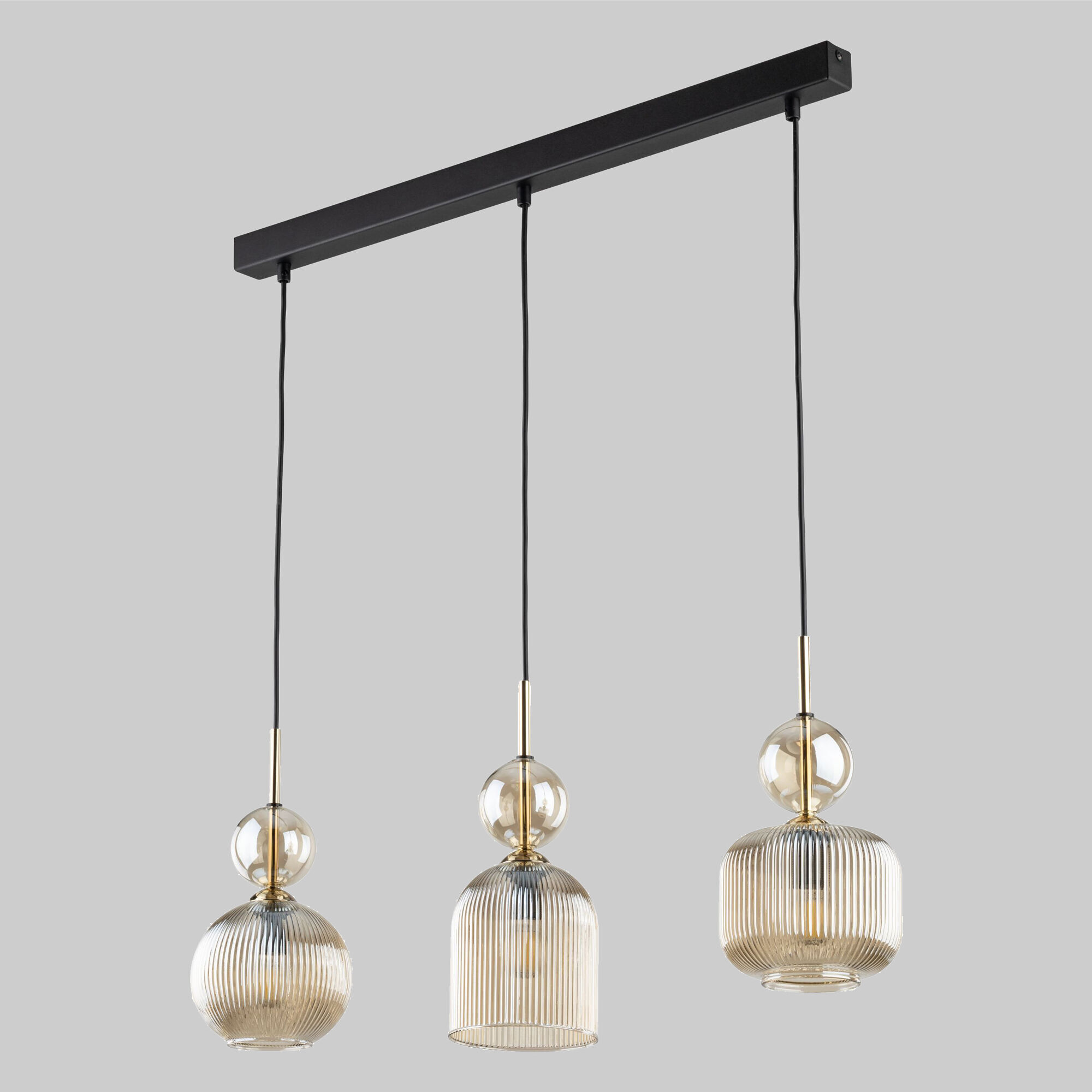 Подвесной светильник со стеклянными плафонами TK Lighting Sophia Cognac 11042 Sophia Cognac. Фото 1