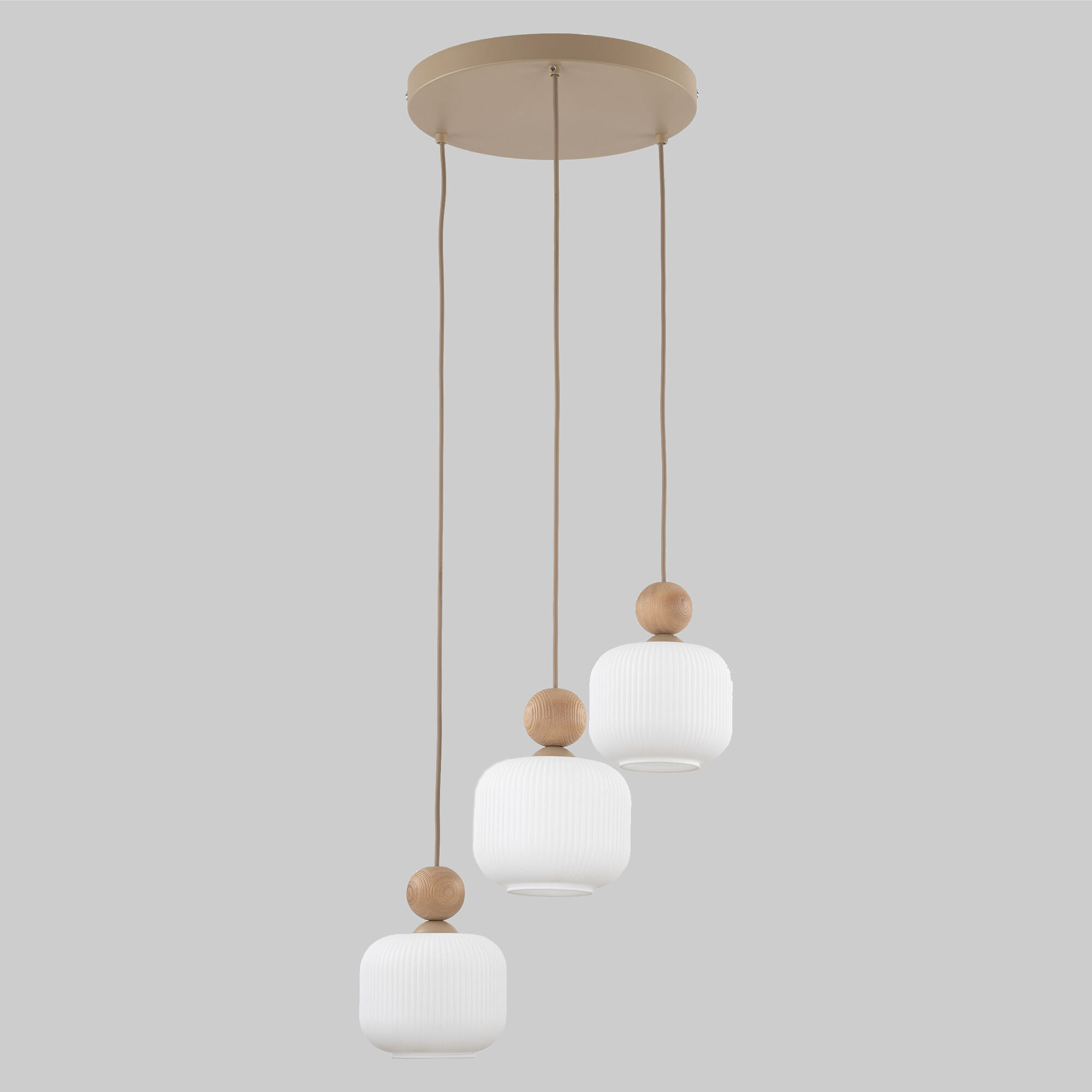 Подвесной светильник со стеклянными плафонами TK Lighting Ballo 11050 Ballo. Фото 1