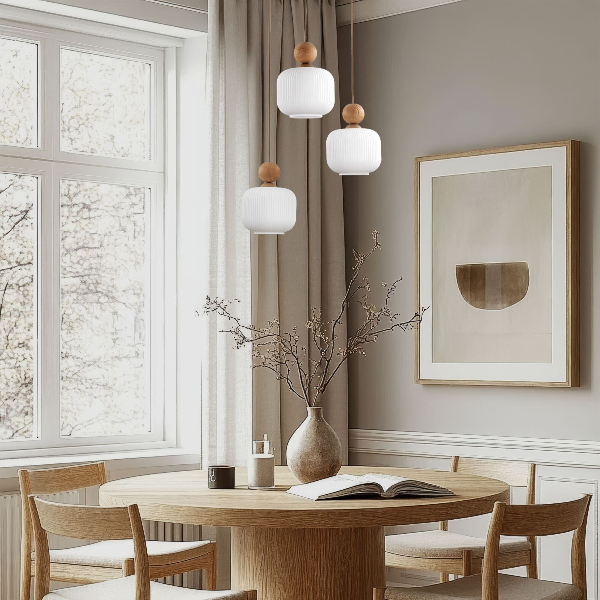 Подвесной светильник со стеклянными плафонами TK Lighting Ballo 11050 Ballo. Фото 2