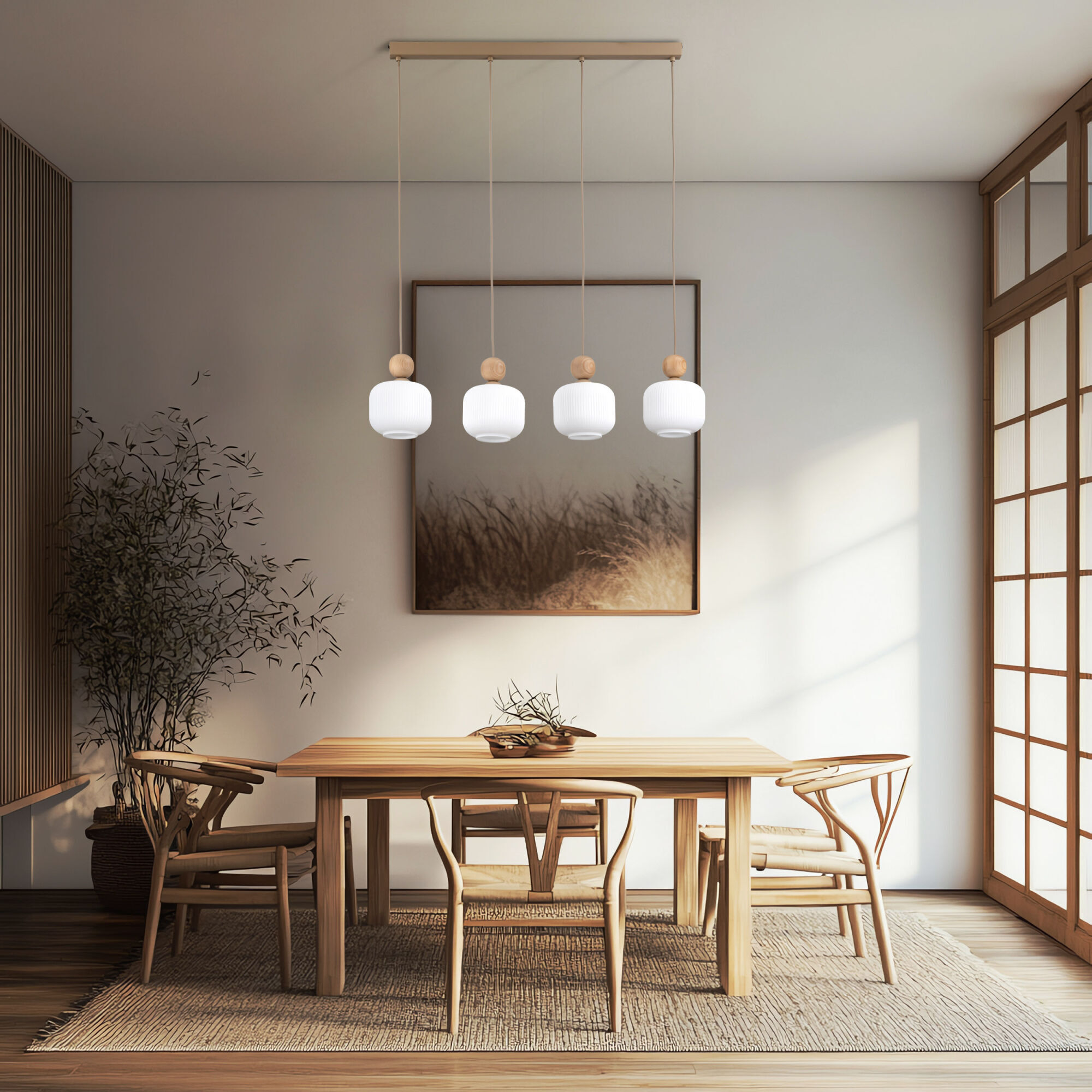 Подвесной светильник со стеклянными плафонами TK Lighting Ballo 11051 Ballo. Фото 3