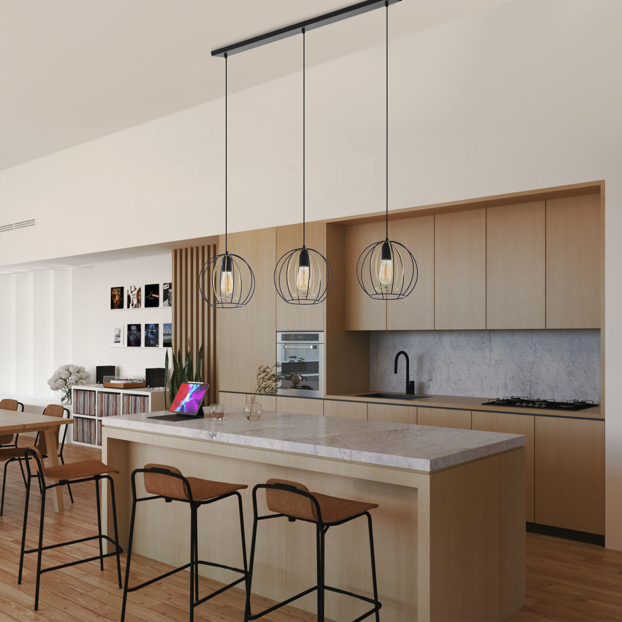 Подвесной светильник TK Lighting Jaula 6599 Jaula. Фото 2