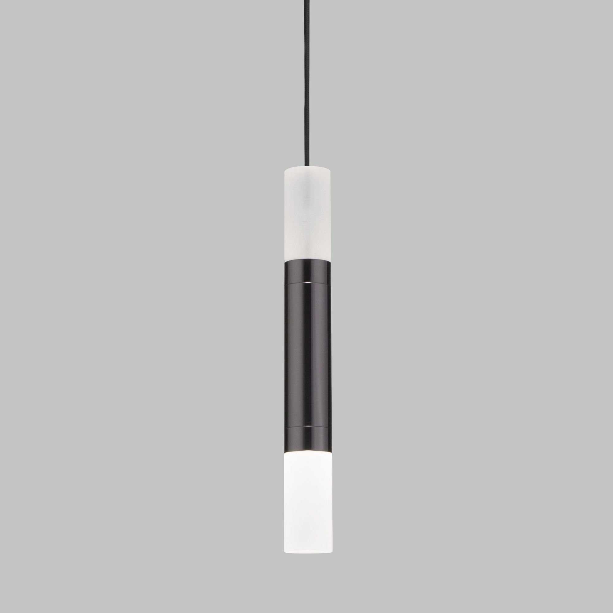 Подвесной светодиодный светильник Eurosvet Axel 50210/1 LED черный жемчуг. Фото 1