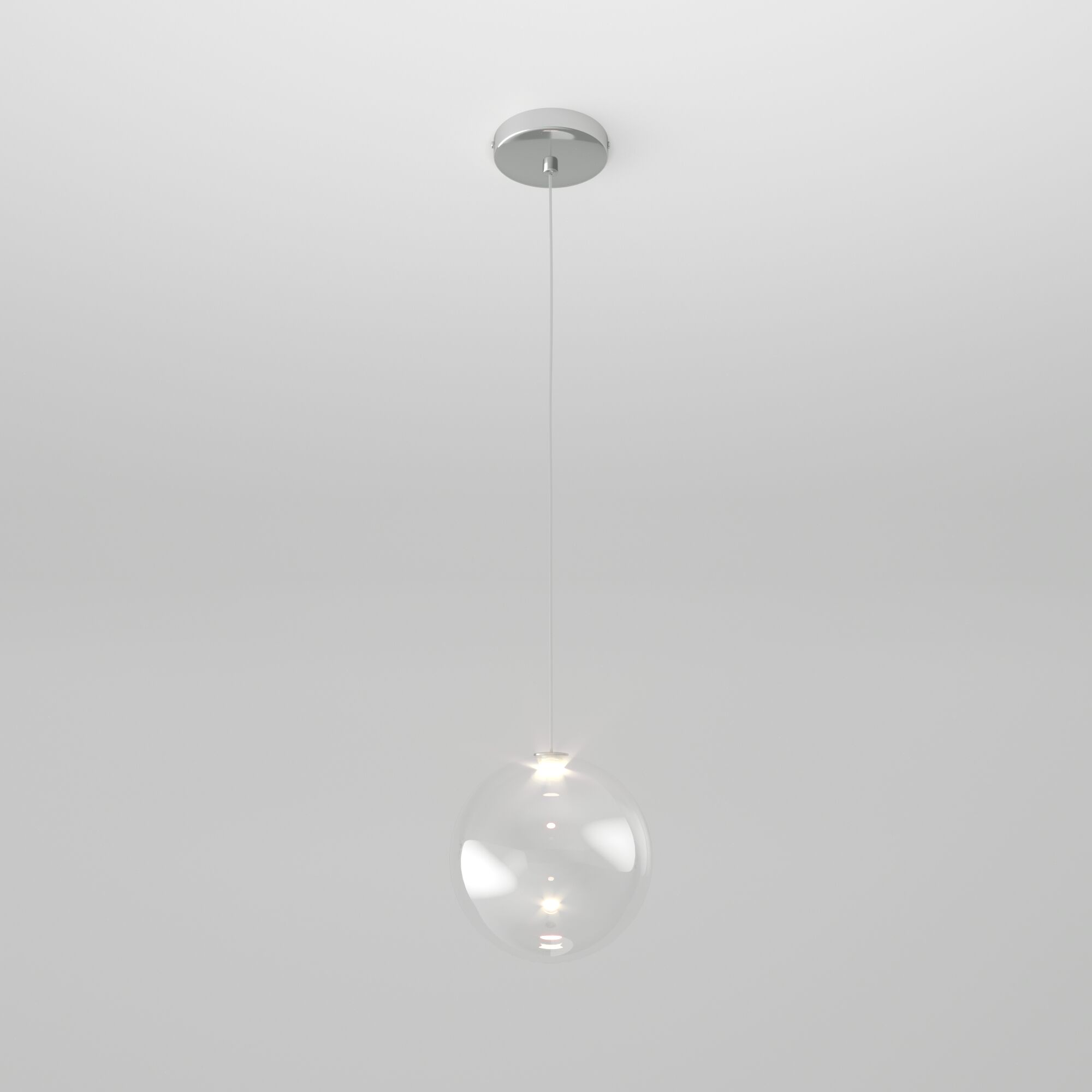 Подвесной светильник Eurosvet Wonder 50231/1 LED прозрачный. Фото 2