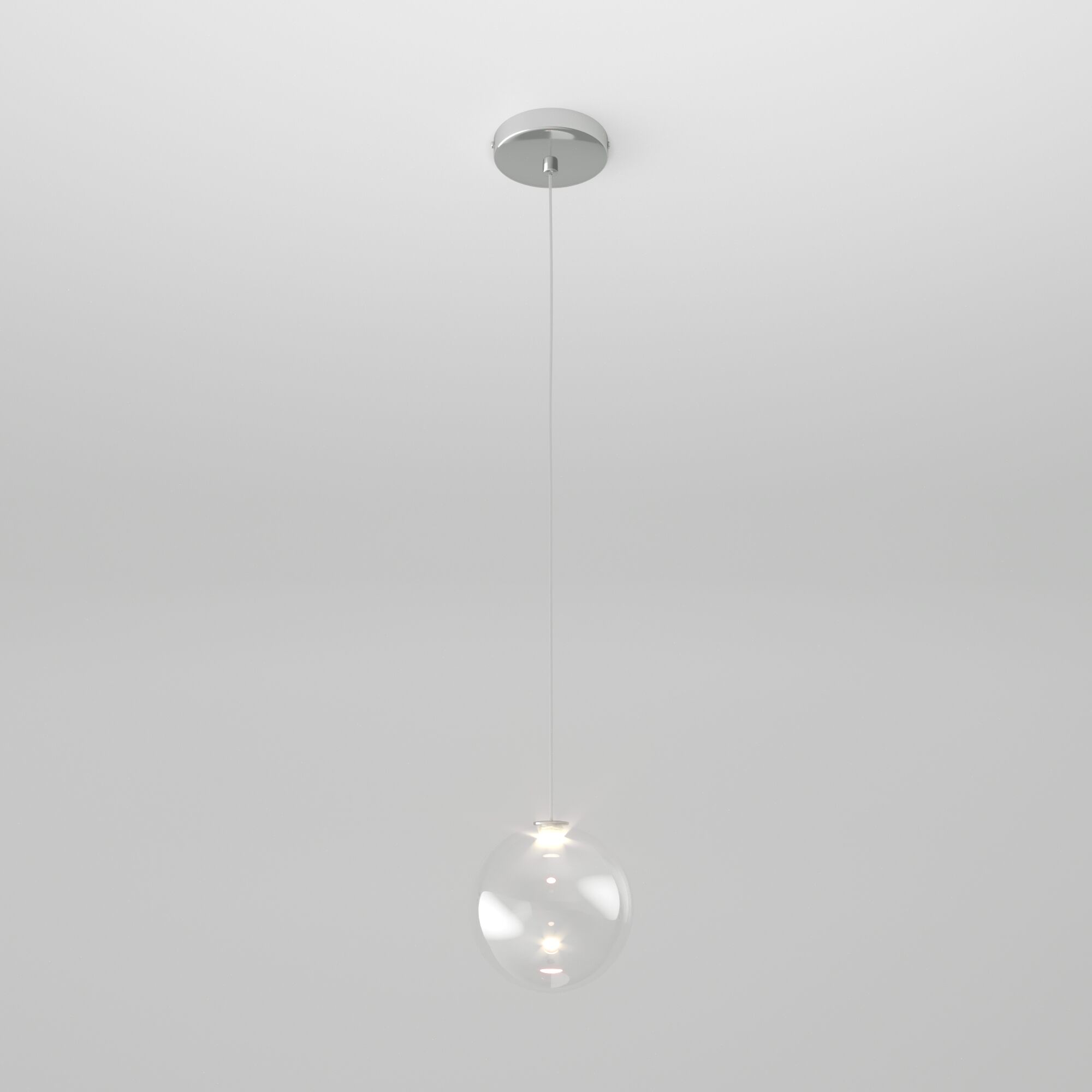 Подвесной светильник Eurosvet Wonder 50232/1 LED прозрачный. Фото 2