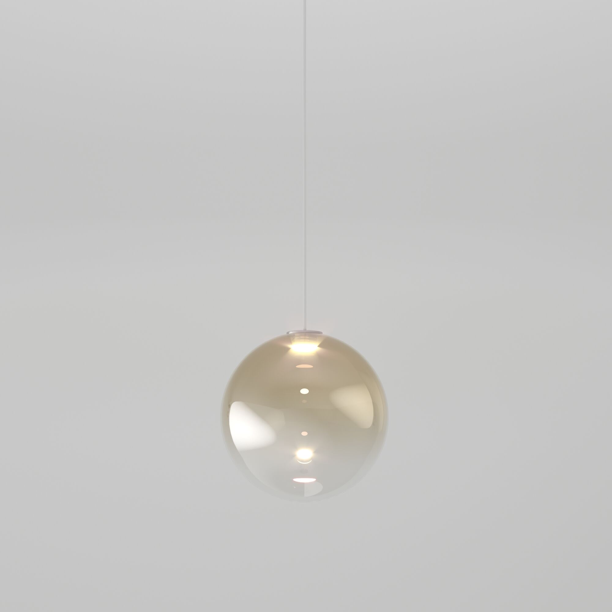 Подвесной светильник Eurosvet Wonder 50232/1 LED янтарный. Фото 1