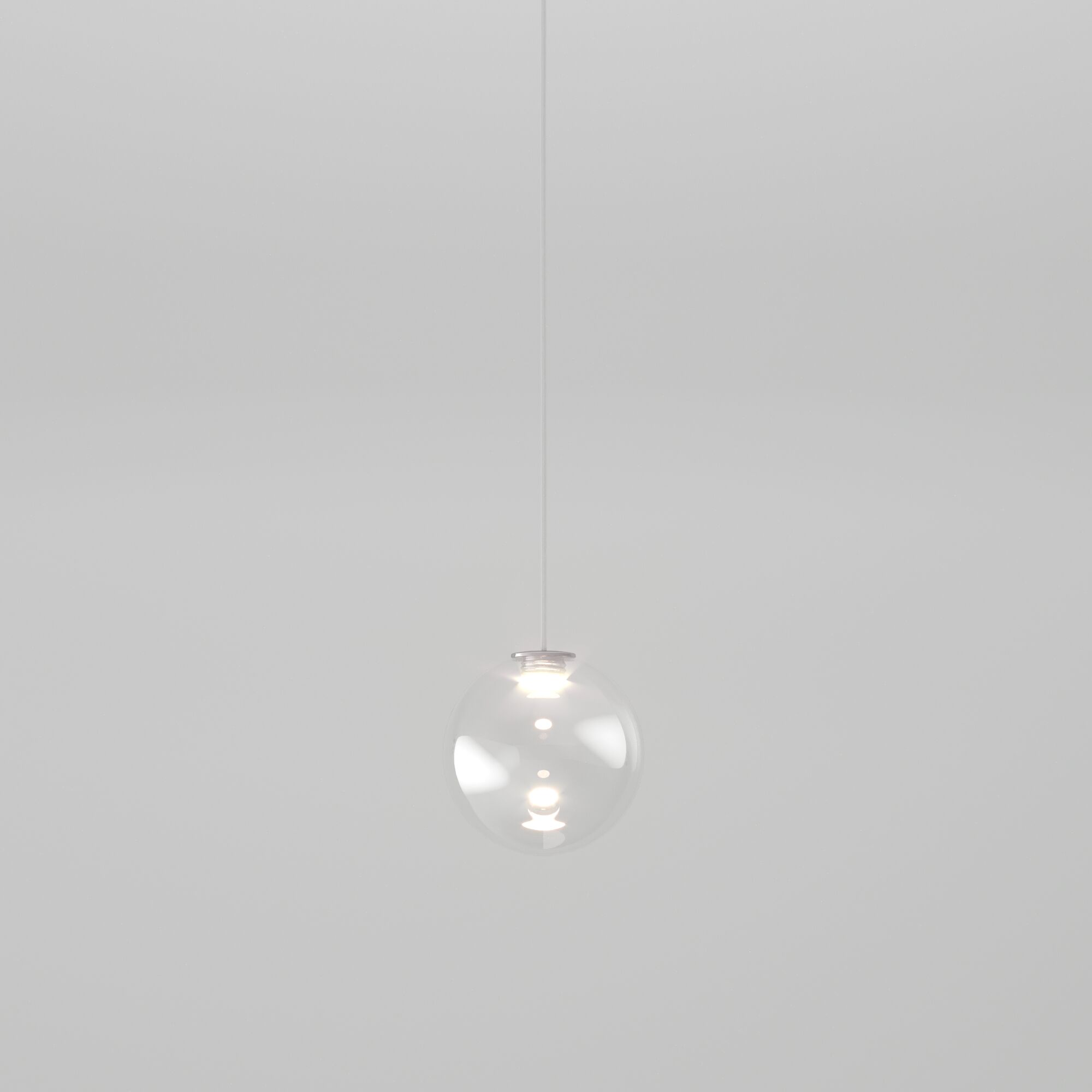 Подвесной светильник Eurosvet Wonder 50234/1 LED прозрачный. Фото 1