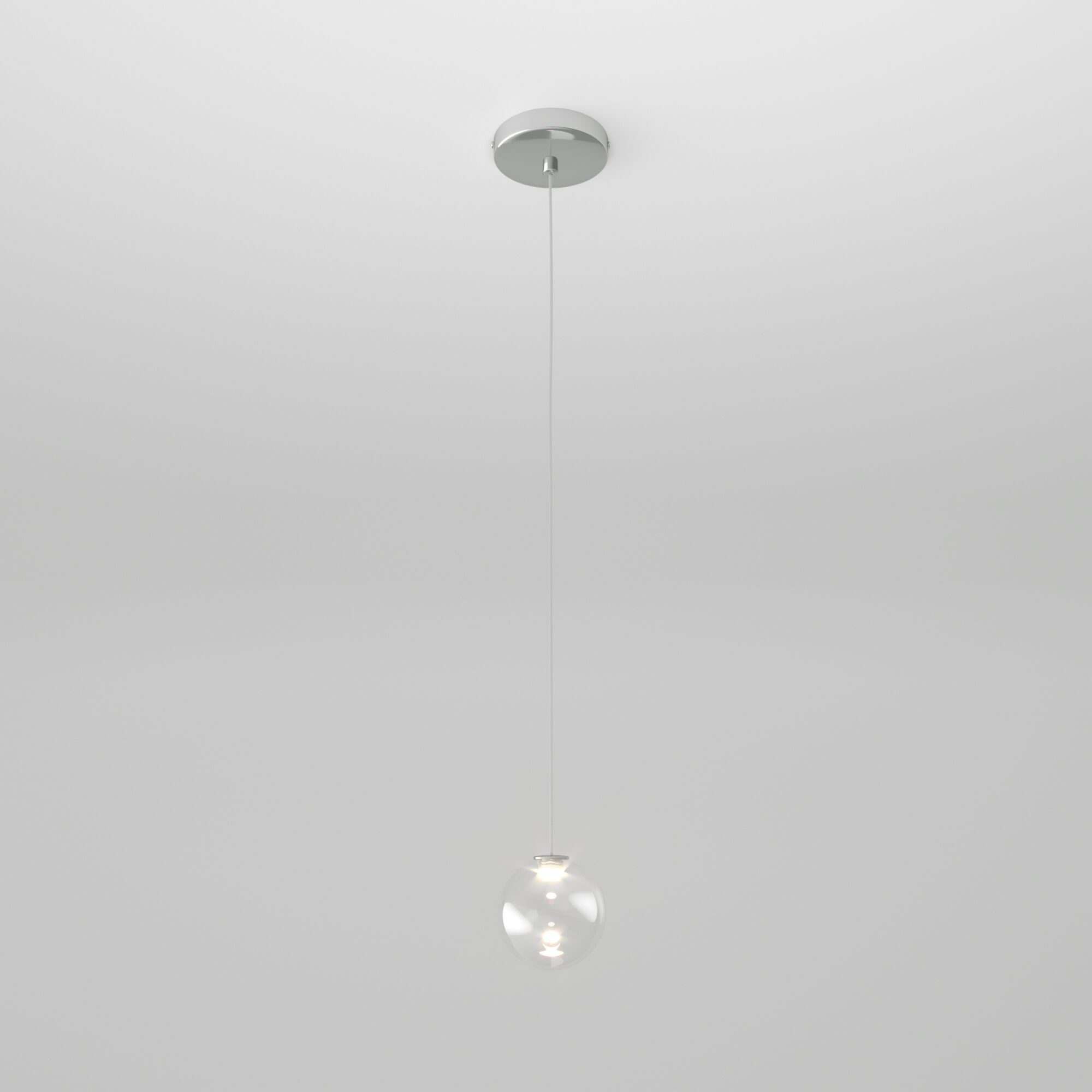 Подвесной светильник Eurosvet Wonder 50234/1 LED прозрачный. Фото 2