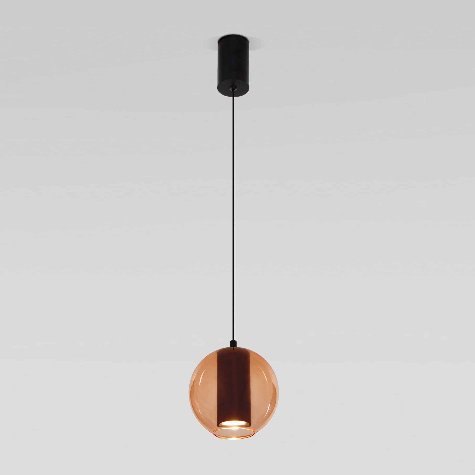 Подвесной светильник Eurosvet Cobble 50258/1 LED бежевый. Фото 1