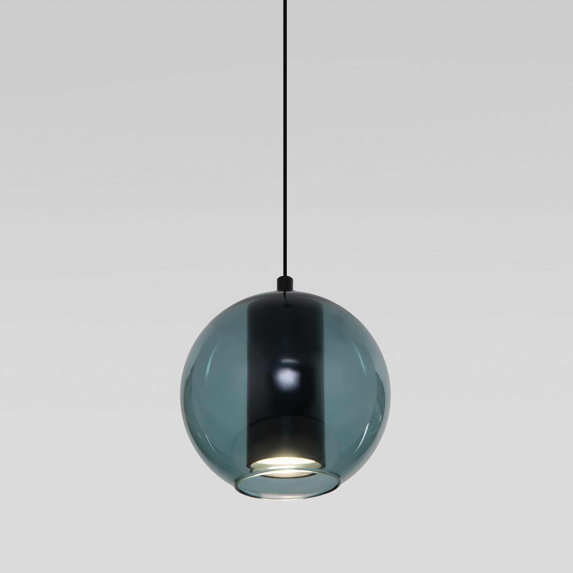 Подвесной светильник Eurosvet Cobble 50258/1 LED бирюзовый. Фото 2