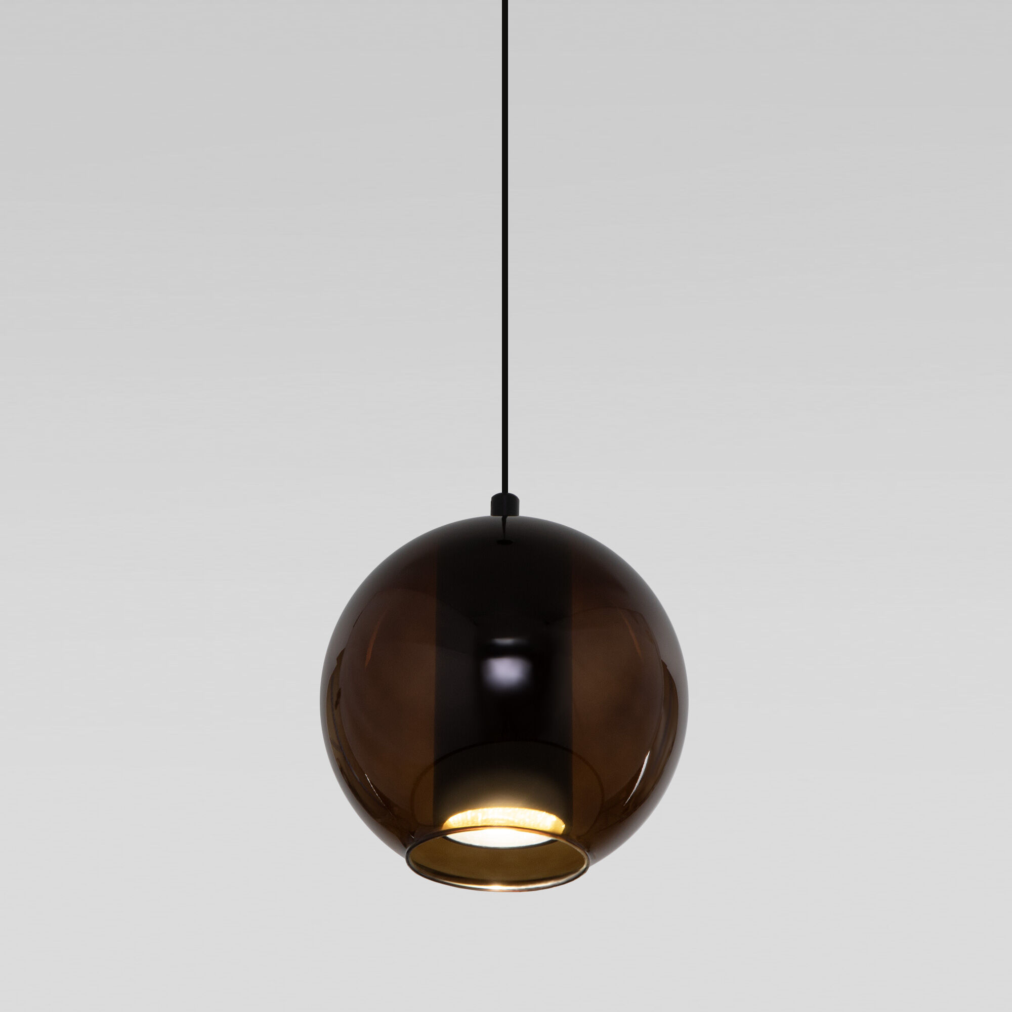 Подвесной светильник Eurosvet Cobble 50258/1 LED шоколад. Фото 2